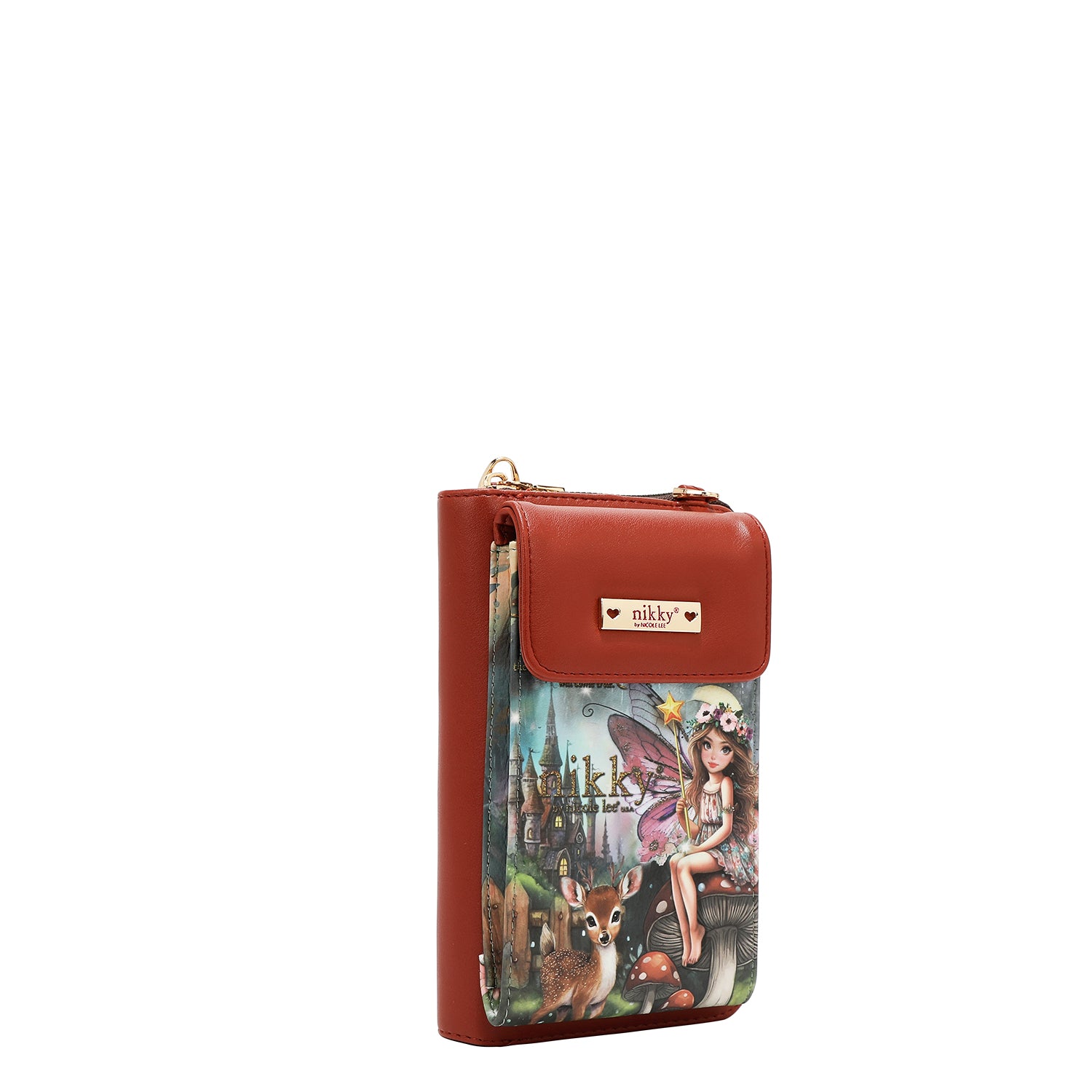 BOLSA DE OMBRO/CARTEIRA PARA CELULAR (<tc>FAIRY TALE</tc>)