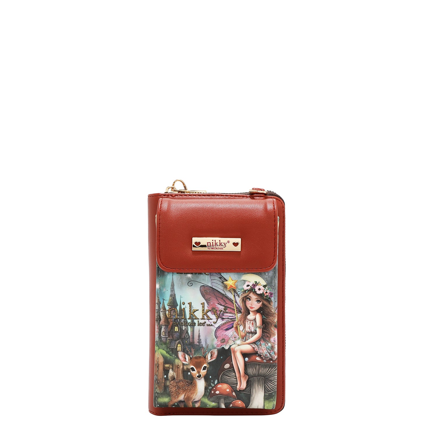 BOLSA DE OMBRO/CARTEIRA PARA CELULAR (<tc>FAIRY TALE</tc>)