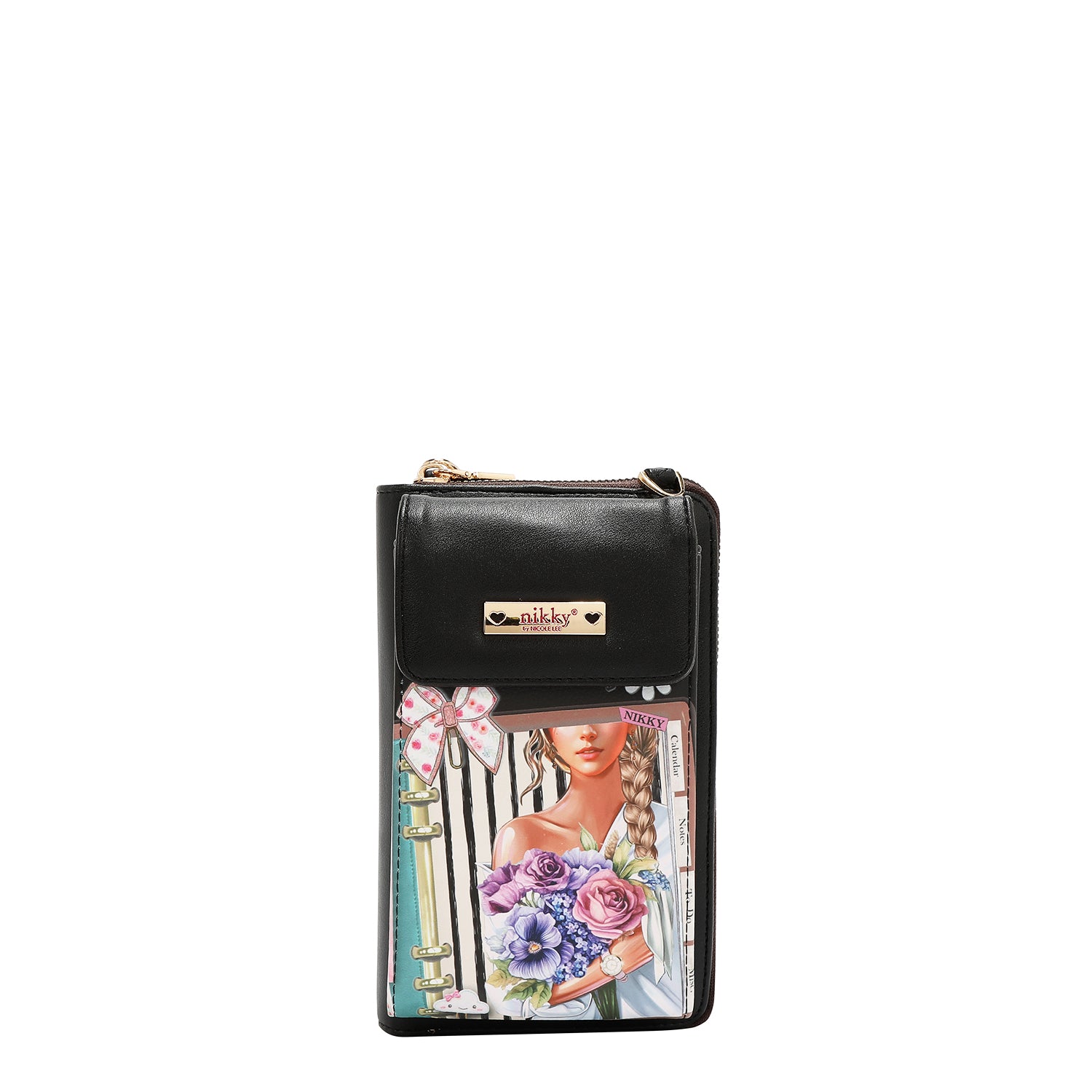 HANDY-UMHÄNGERTASCHE/BRIEFTASCHE (<tc>NOSTALGIA</tc>)