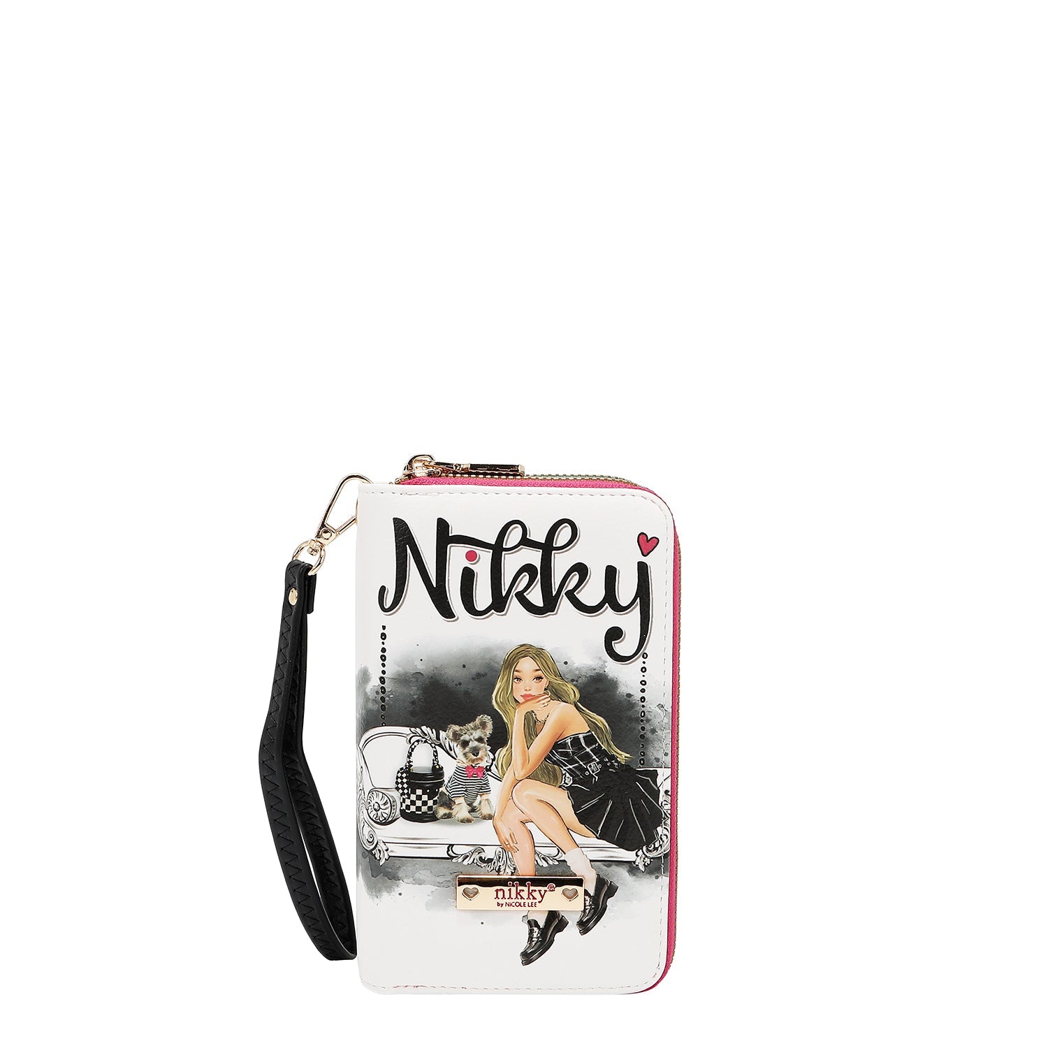 CARTERA MEDIANA CON DOBLE CREMALLERA (ANGEL FROM ABOVE)