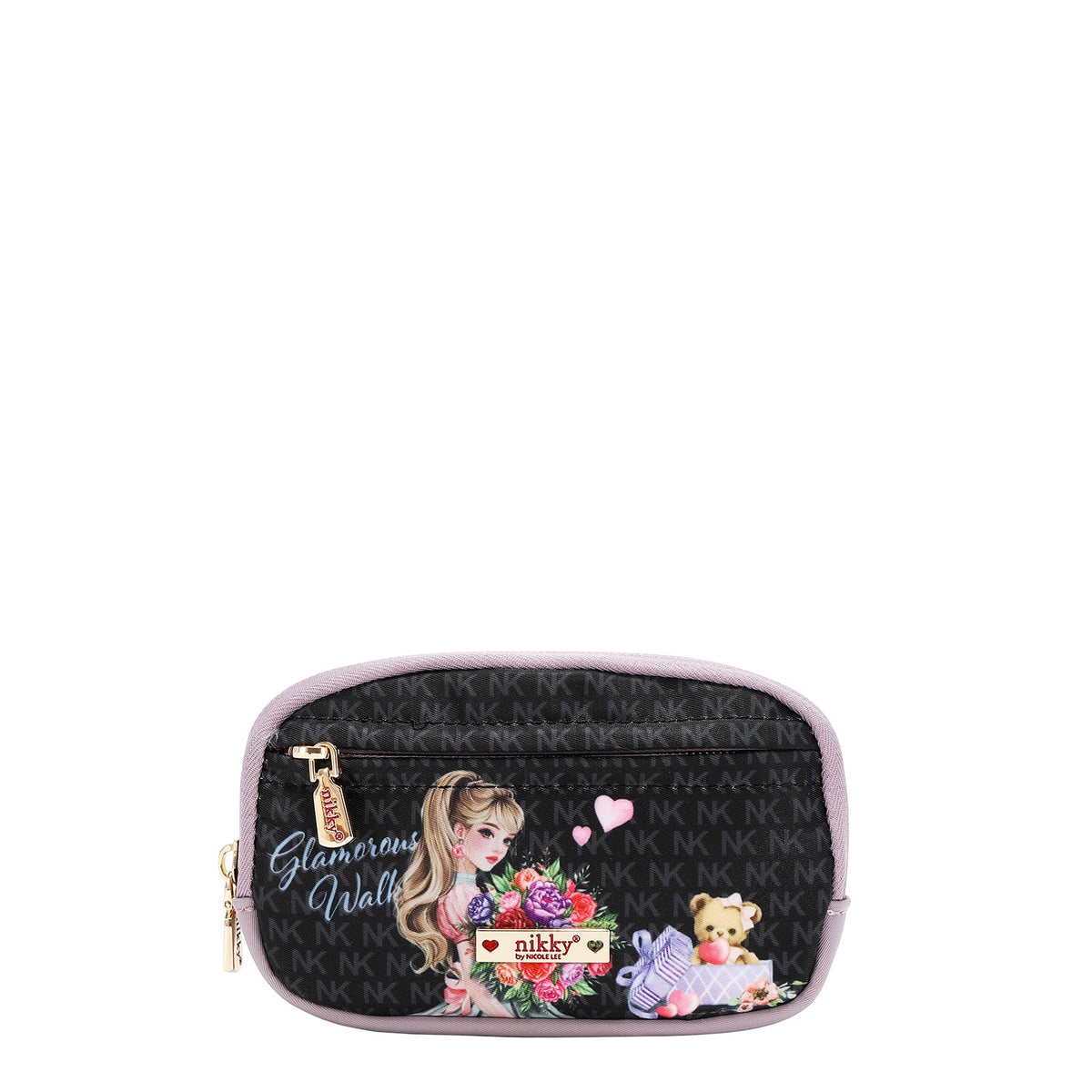 NECESER DE NYLON (GLAMOROUS WALK-NEGRO)
