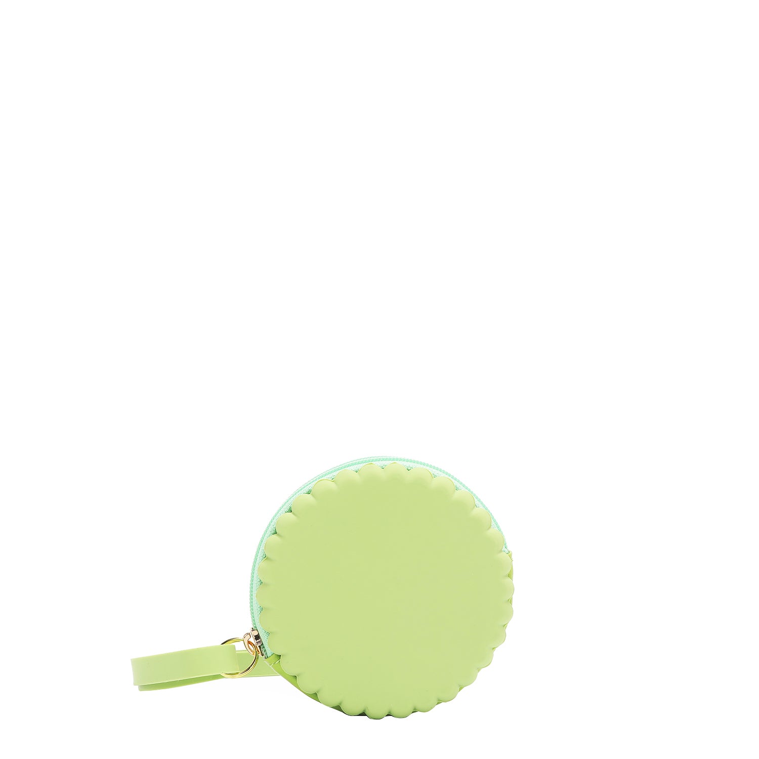 ESTUCHE REDONDO DE SILICONA CON PULSERA (FAIRY TALE VERDE)