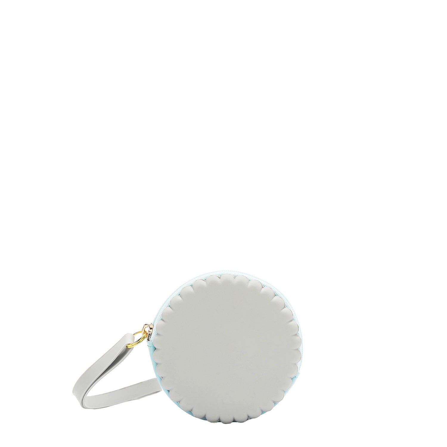CUSTODIA ROTONDA IN SILICONE CON BRACCIALE (MEANT TO LOVE YOU GRIGIA)