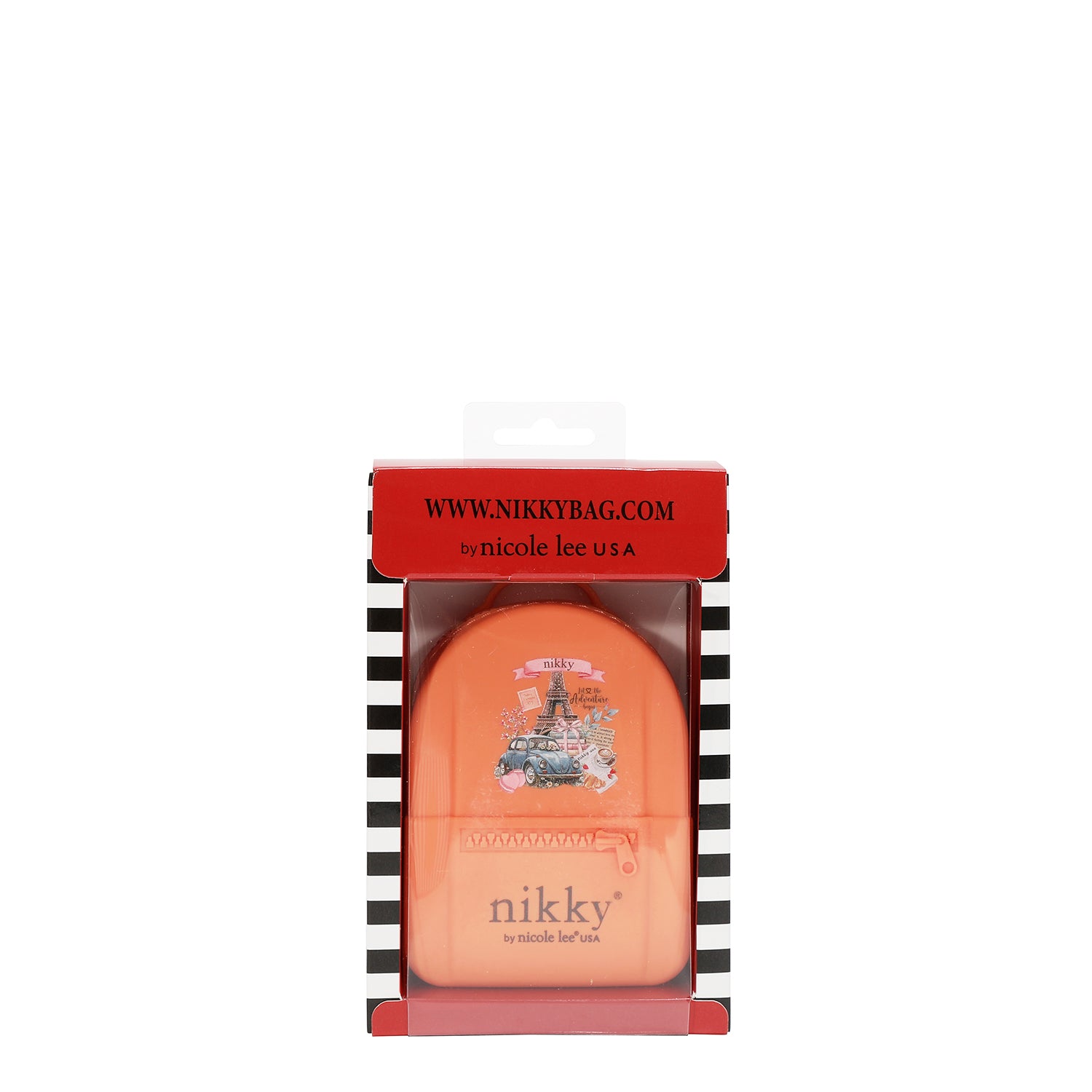 MINI PORTAFOGLIO ZAINO (CHASING DREAMS - SALMONE)