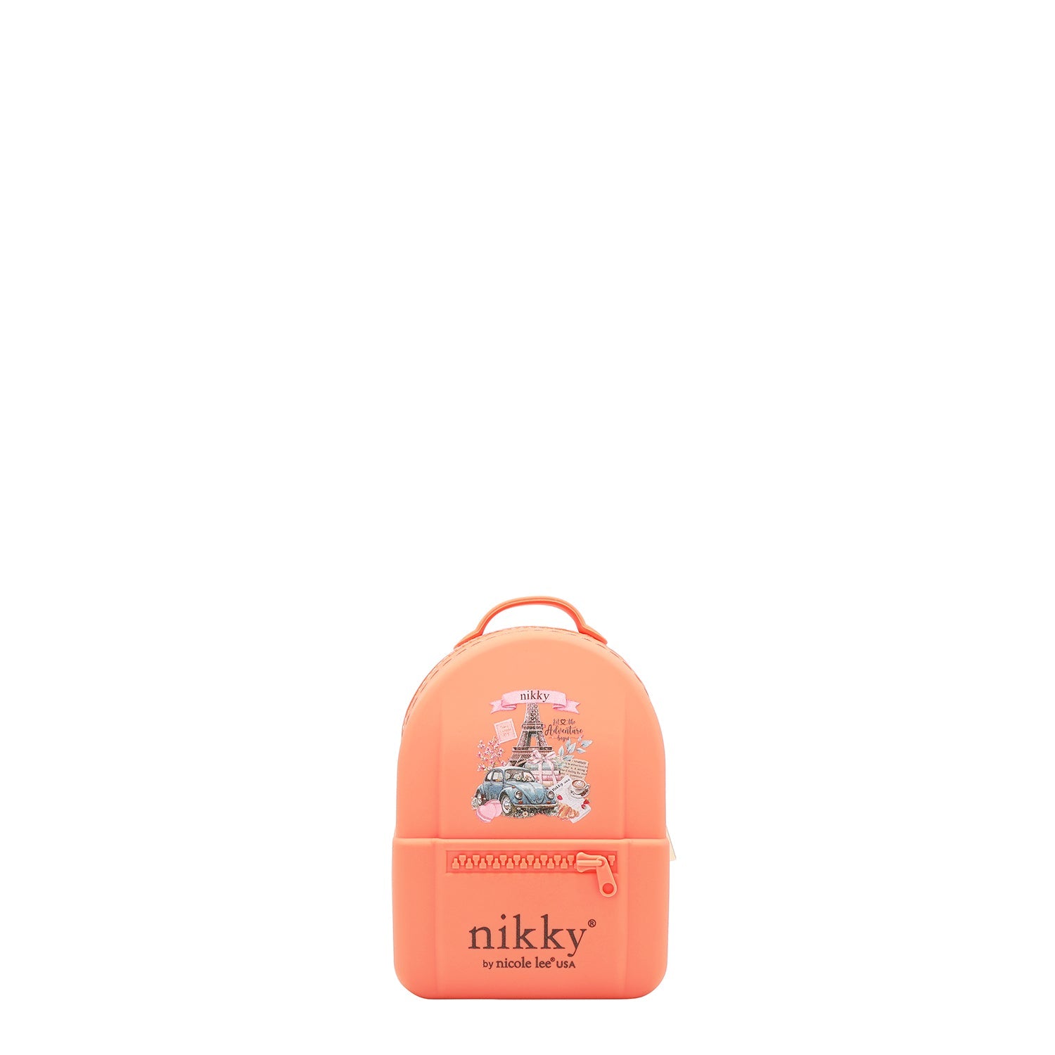 MINI PORTAFOGLIO ZAINO (CHASING DREAMS - SALMONE)