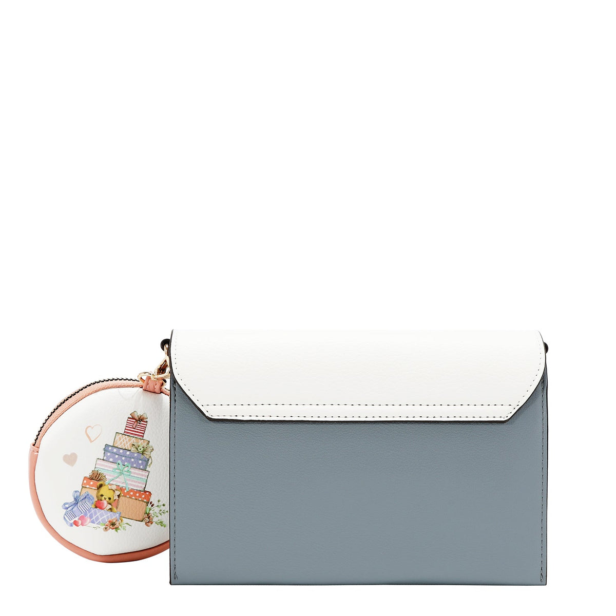 BANDOLERA DE 2 PIEZAS (GLAMOROUS WALK-BLANCO)