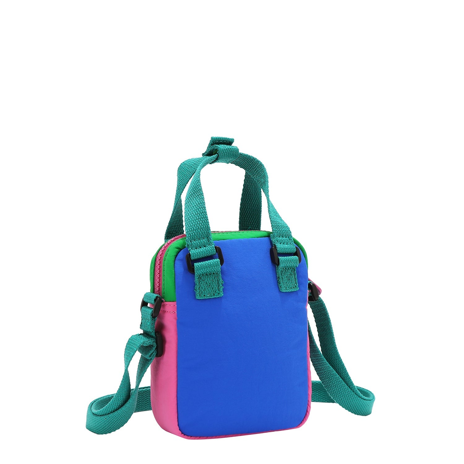 BORSA A TRACOLLA IN NYLON MULTICOLORE