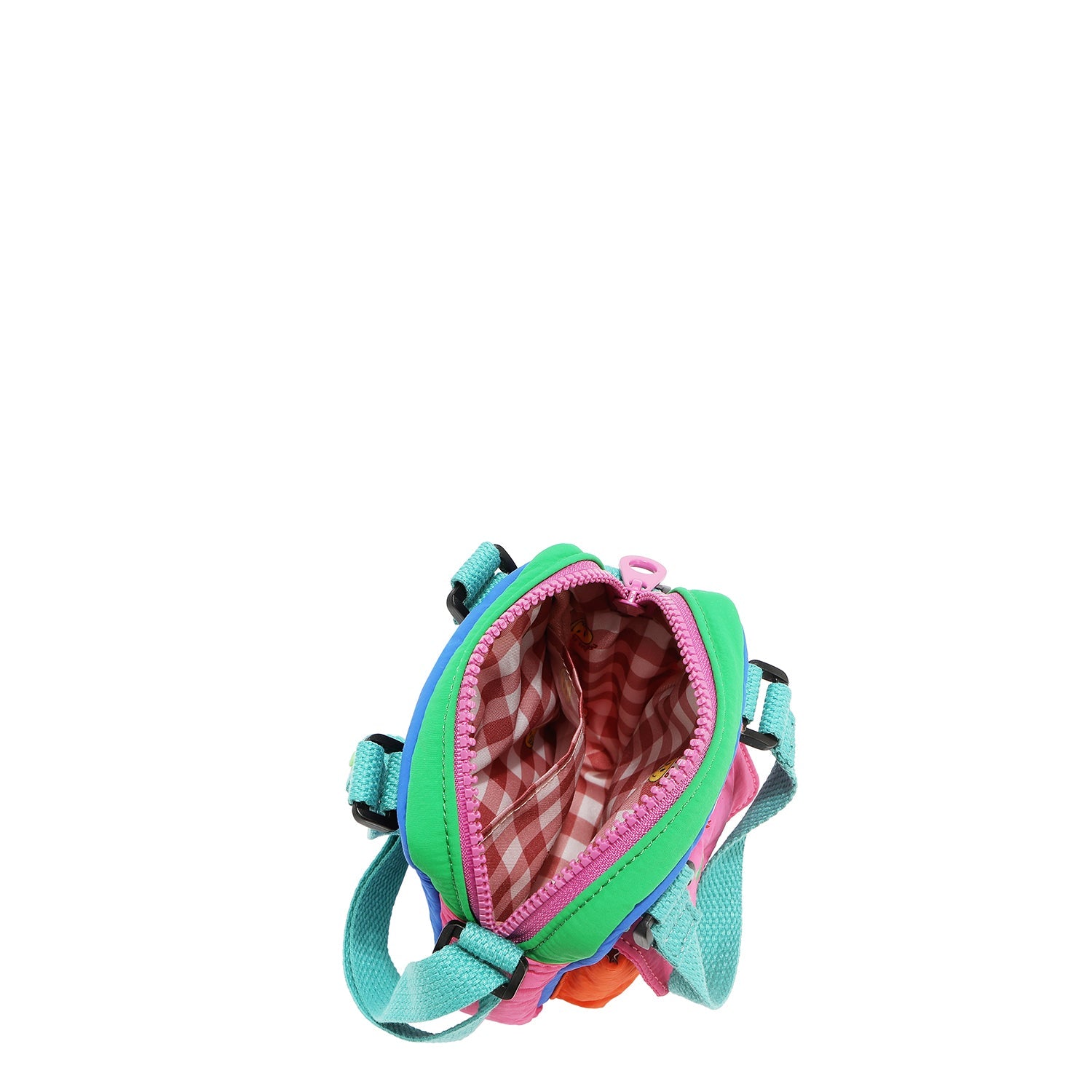 BORSA A TRACOLLA IN NYLON MULTICOLORE