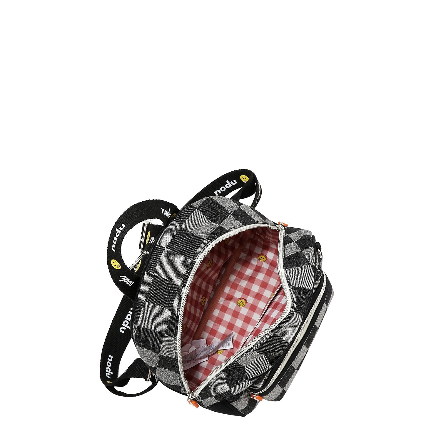 MOCHILA DE CUADROS CORDY (AZUL)