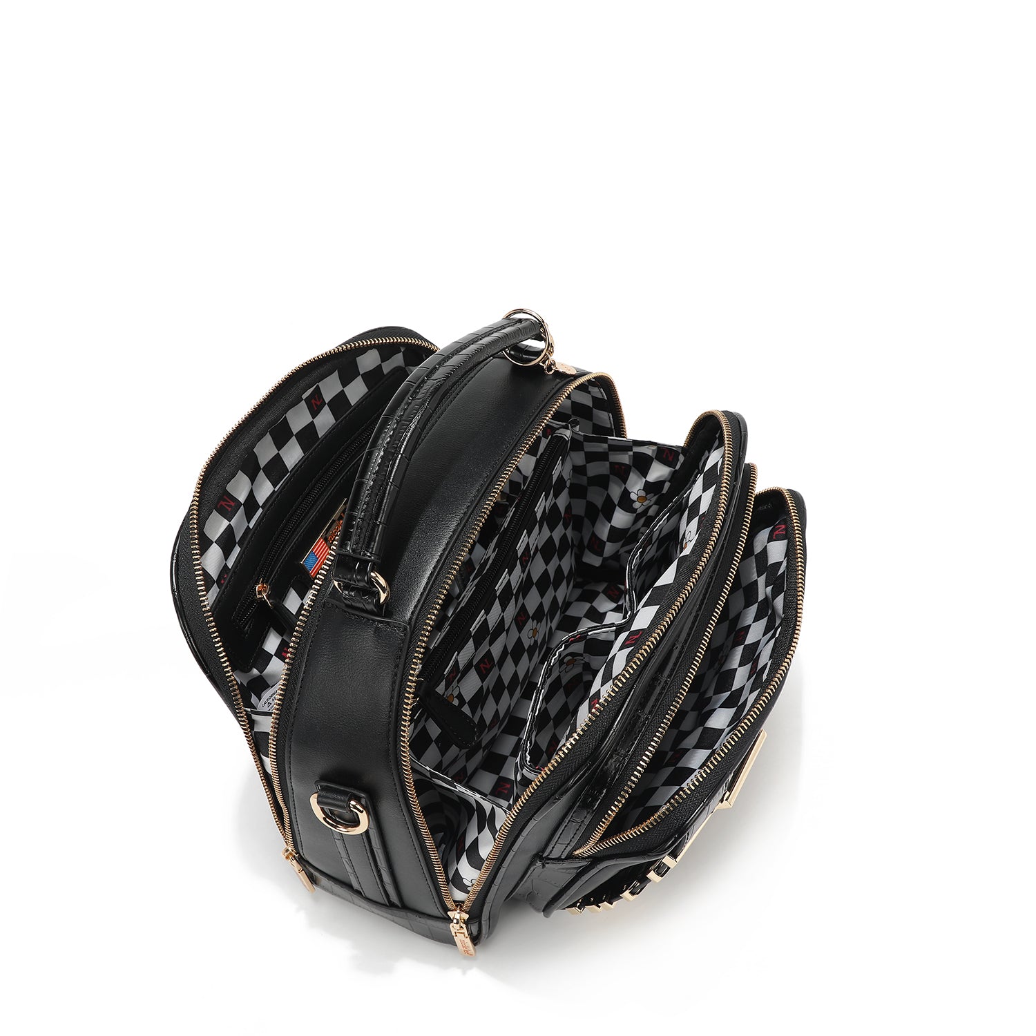 CALISTA BOLSO DE MANO CON ASA SUPERIOR (DORADO)