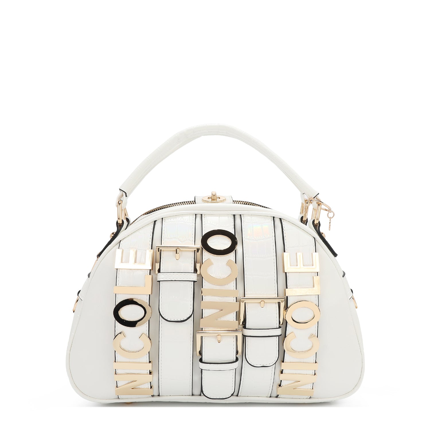 CALISTA SATCHEL DOMO (BLANCO)