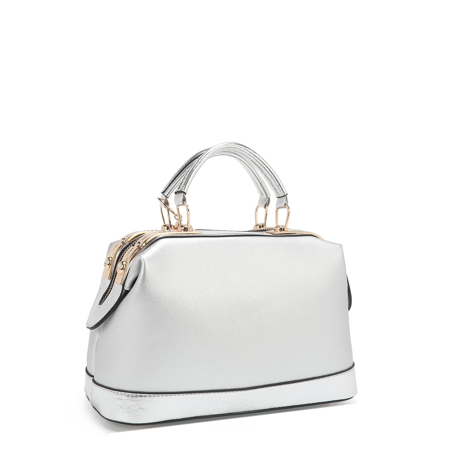 CALISTA BOLSO DE MANO (PLATEADO)