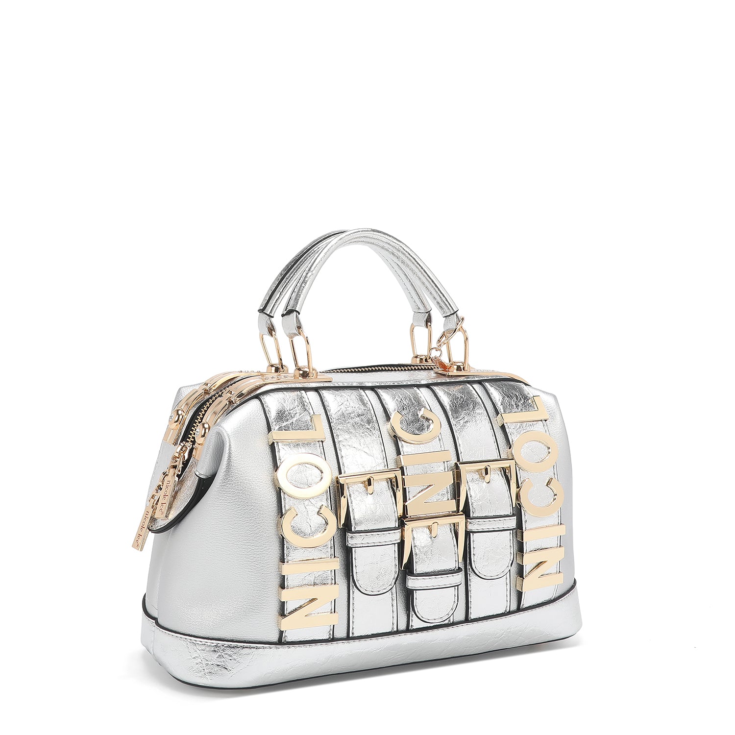 CALISTA BOLSO DE MANO (PLATEADO)