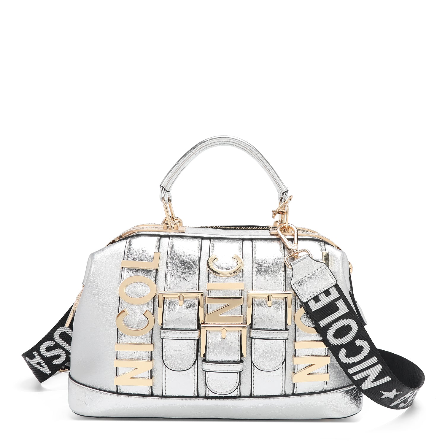 CALISTA BOLSO DE MANO (PLATEADO)