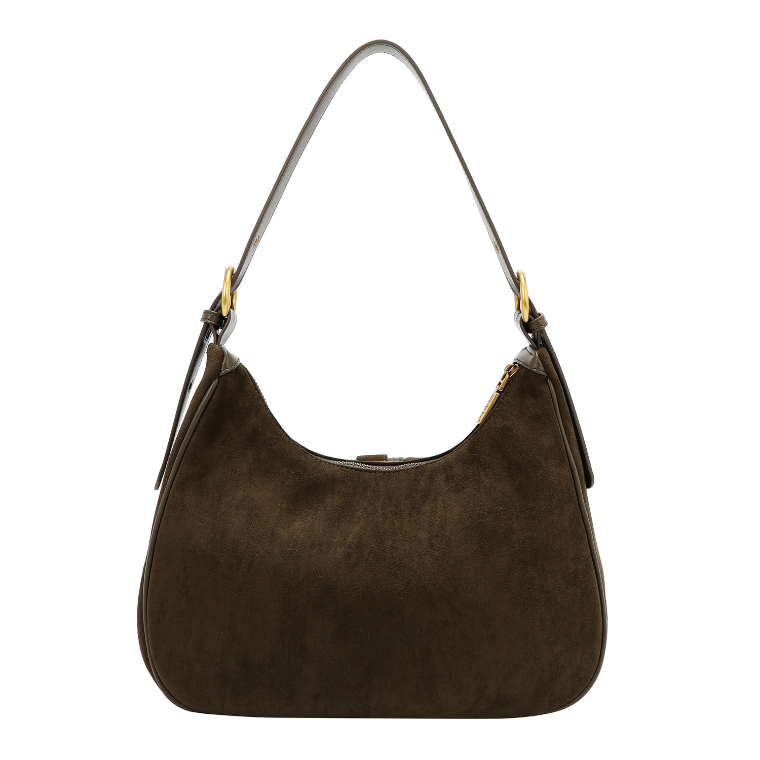 UMHÄNGETASCHE MIT BLUMENDESIGN (OLIVE)