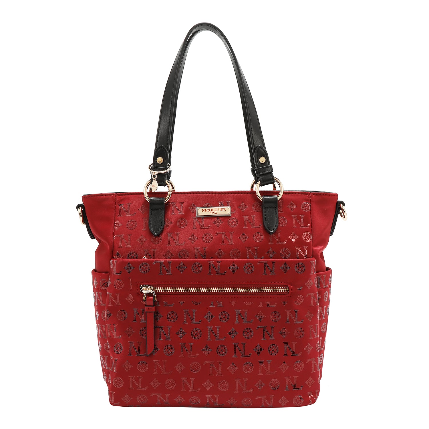 SAC À MAIN MONOGRAMME (ROUGE)