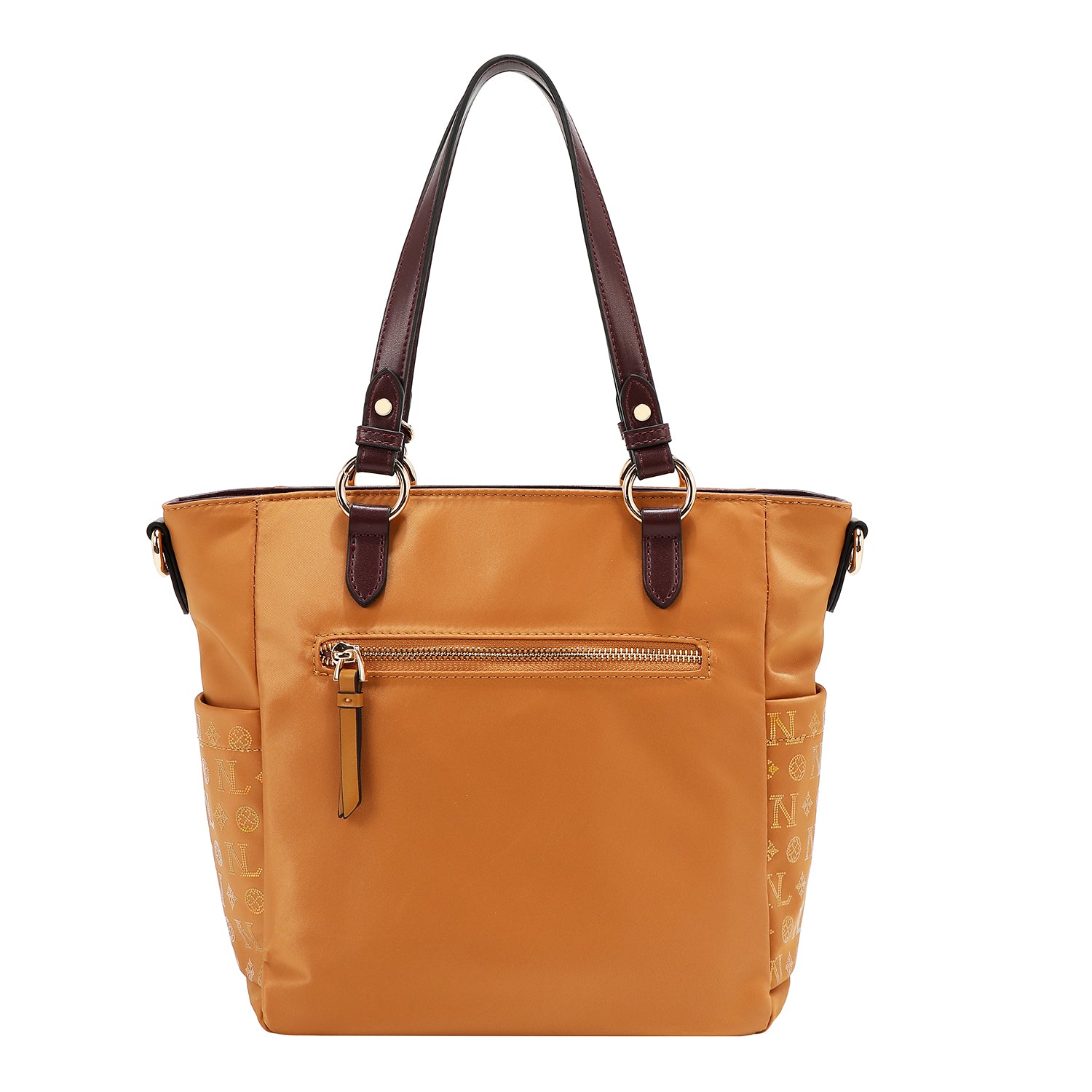 BORSA A MANO MONOGRAMMA (CAMMELLO)