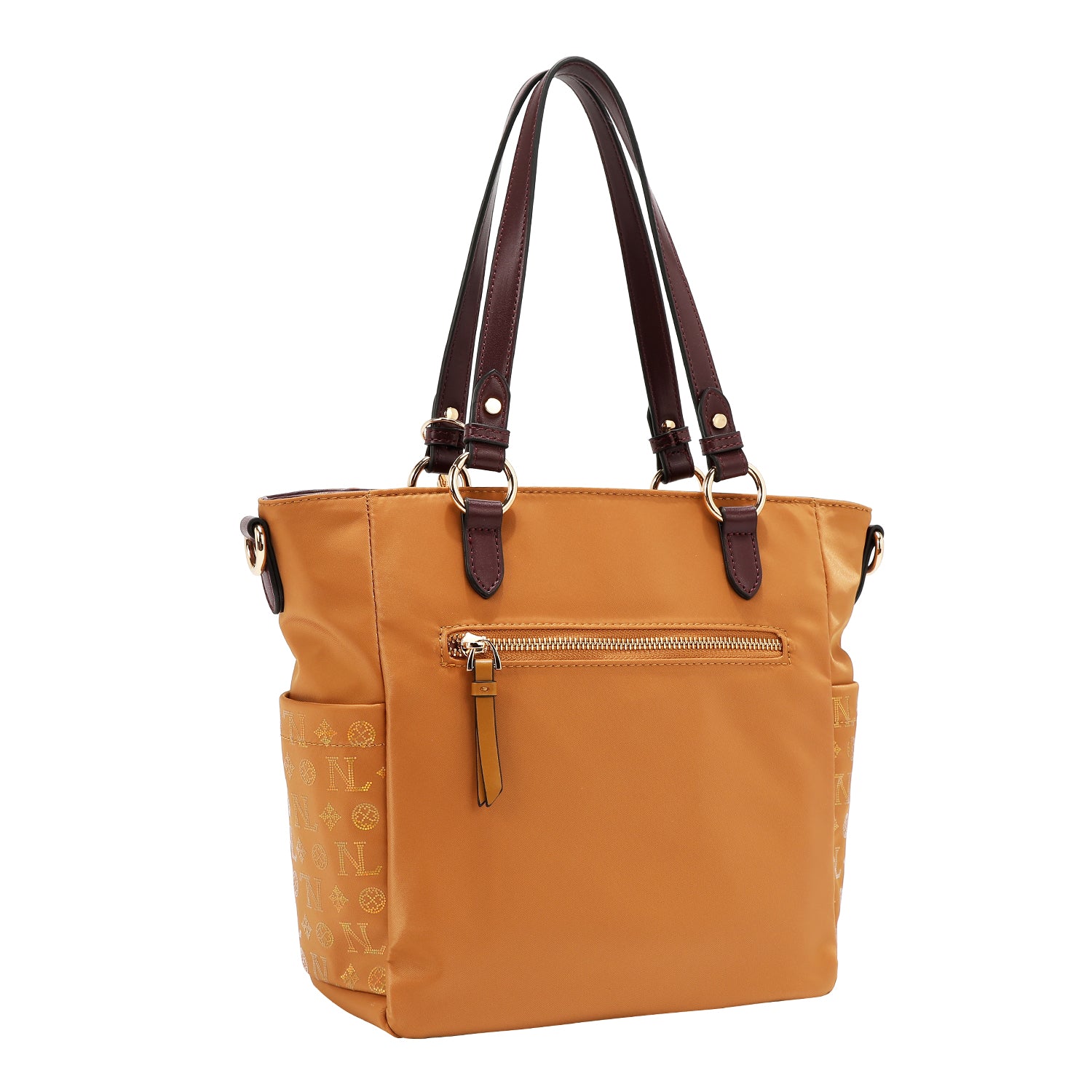 BORSA A MANO MONOGRAMMA (CAMMELLO)