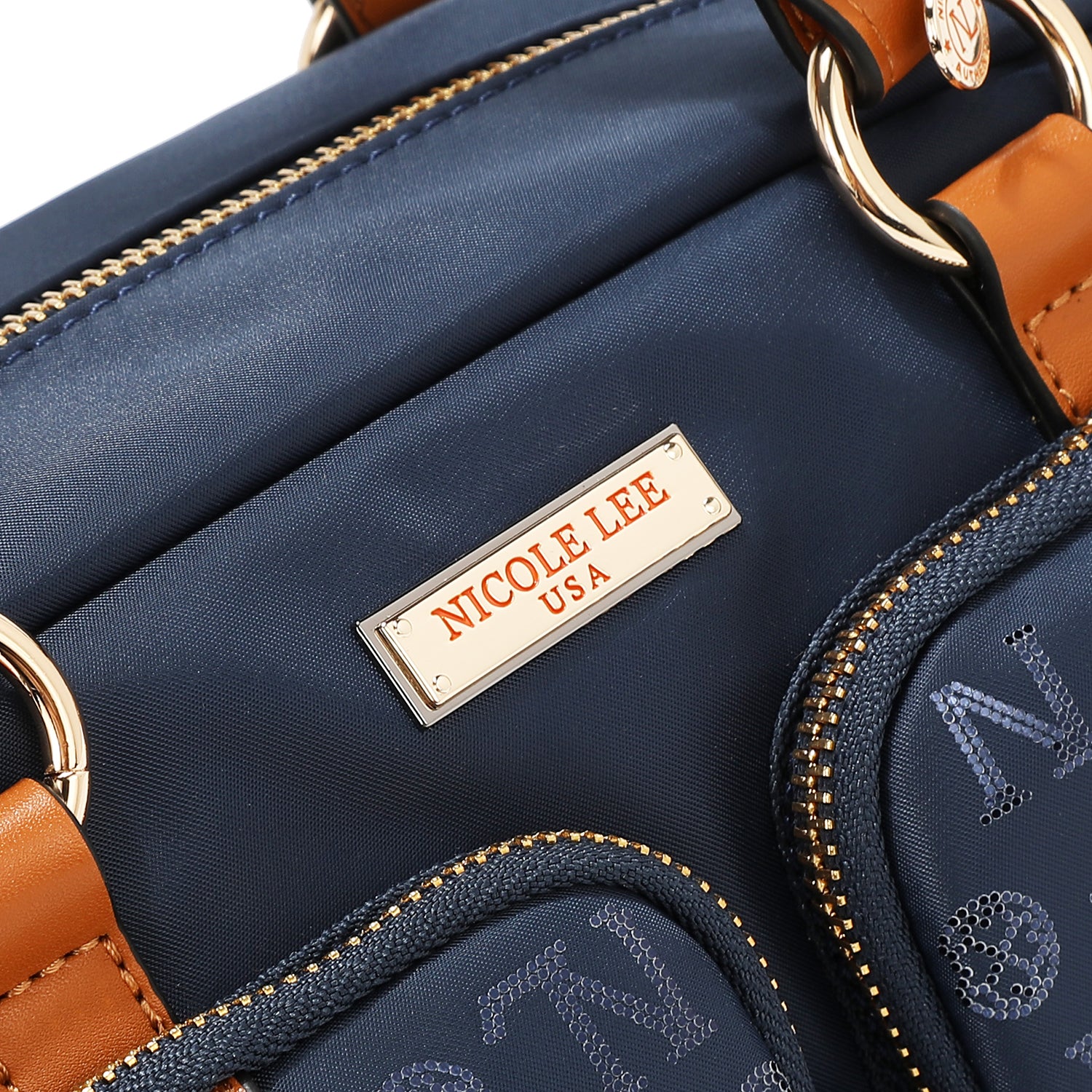 BOSTON CON LOGO MONOGRAMMA (BLU)