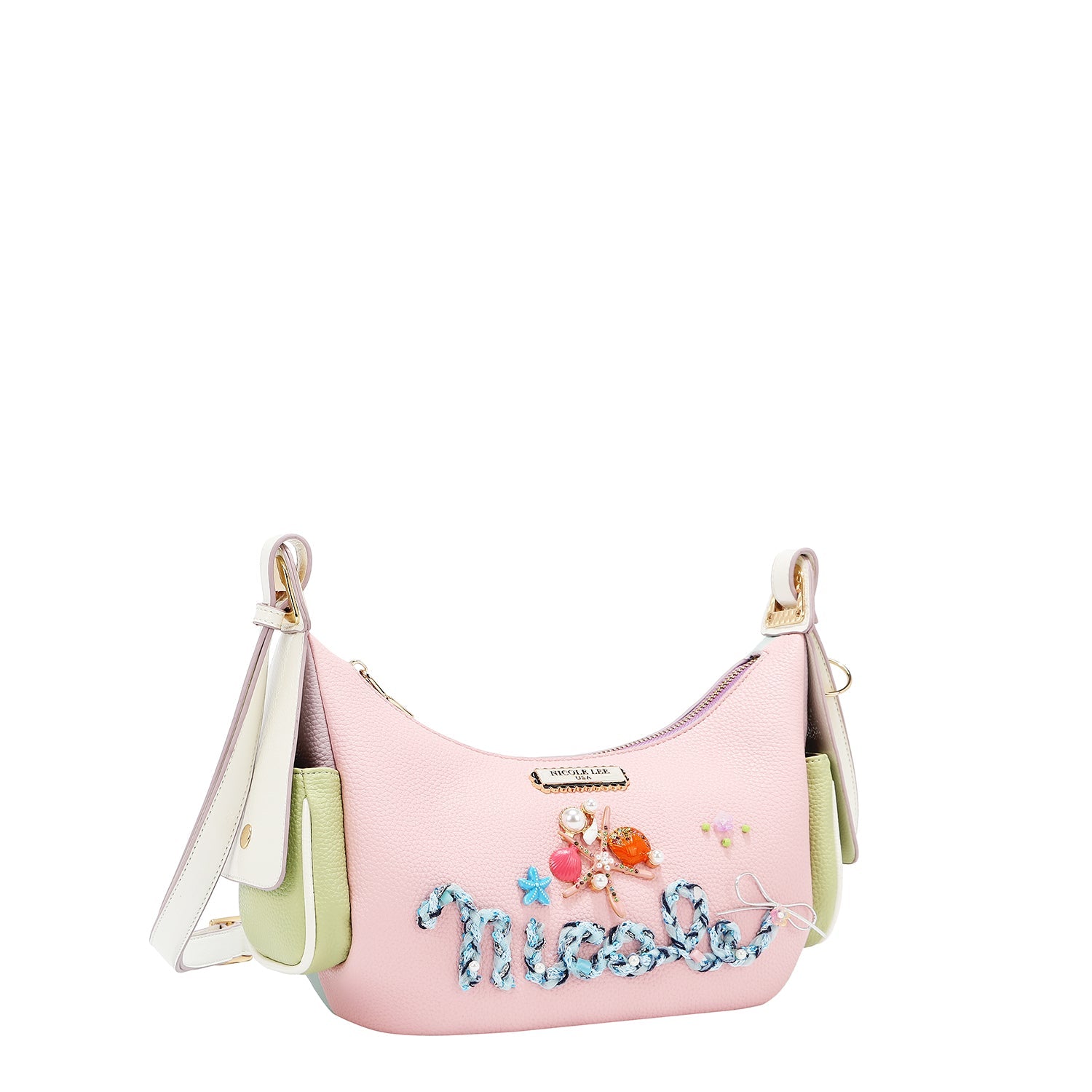 BOLSO MENSAJERO NICOLE OCEAN (ROSA)