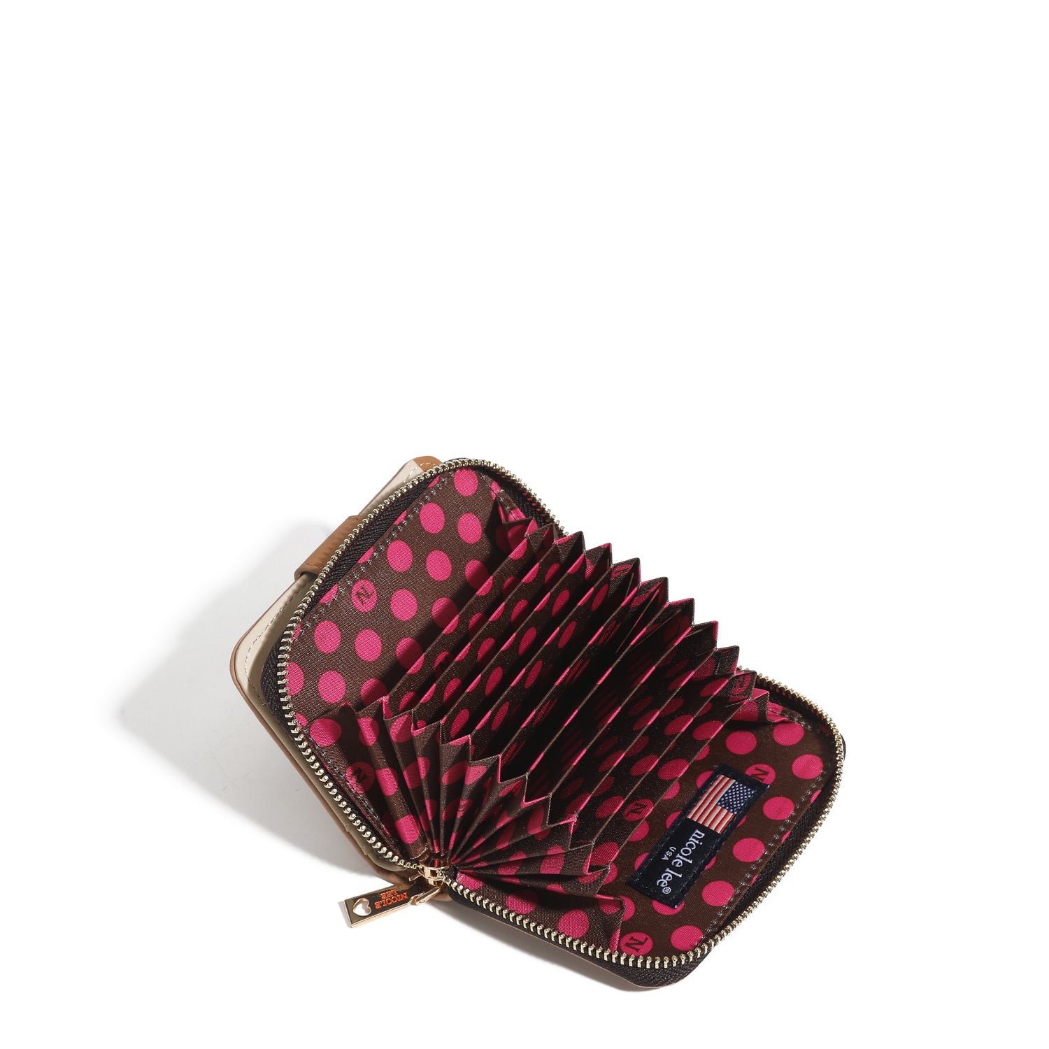 Kleine schwarze Brieftasche