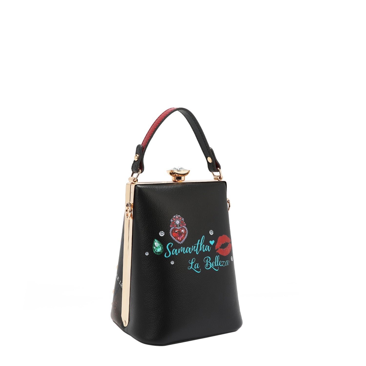 BORSA CON PICCOLO DIAMANTE (<tc>SAMANTHA LA BELLEZA</tc>)
