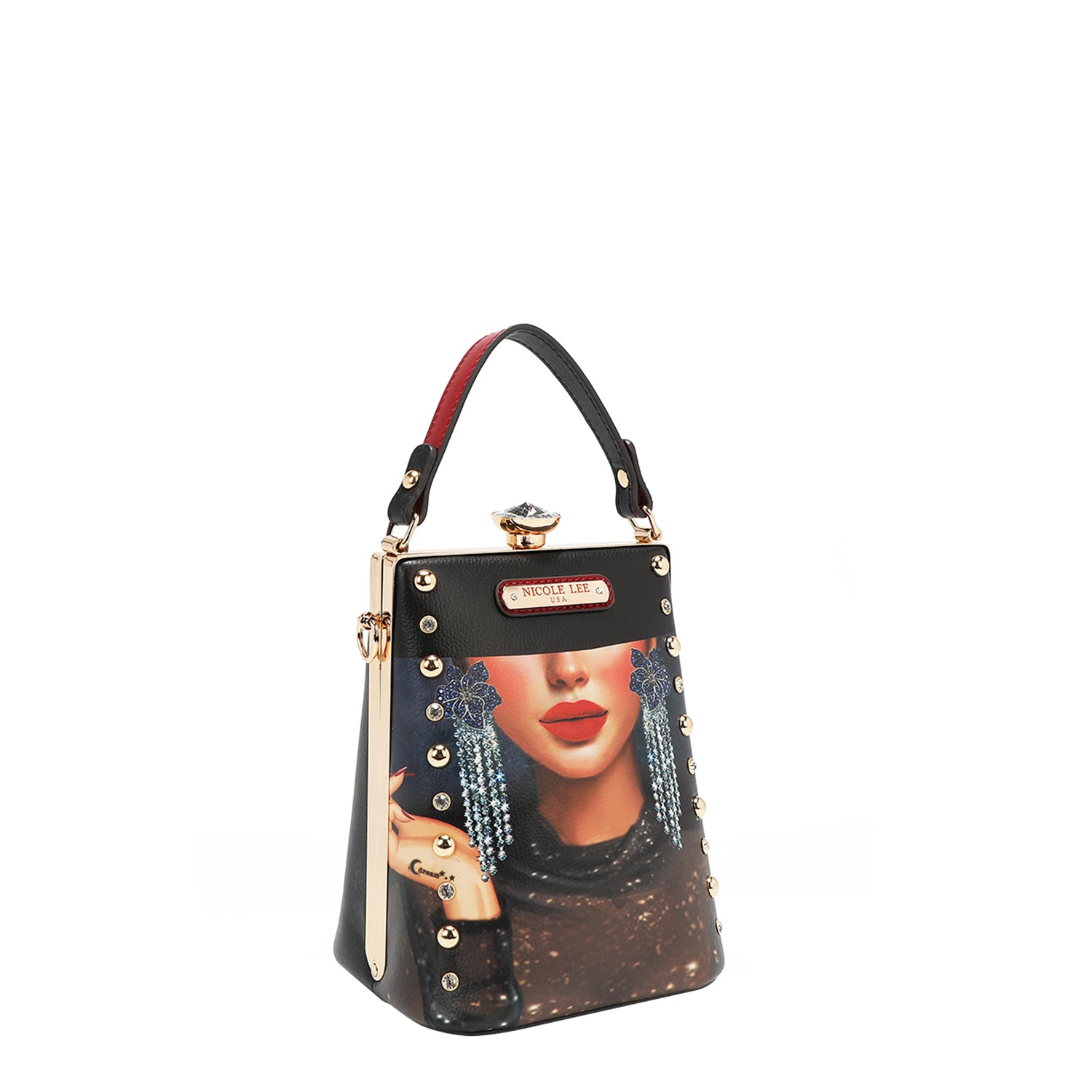 BORSA CON PICCOLO DIAMANTE (<tc>SAMANTHA LA BELLEZA</tc>)