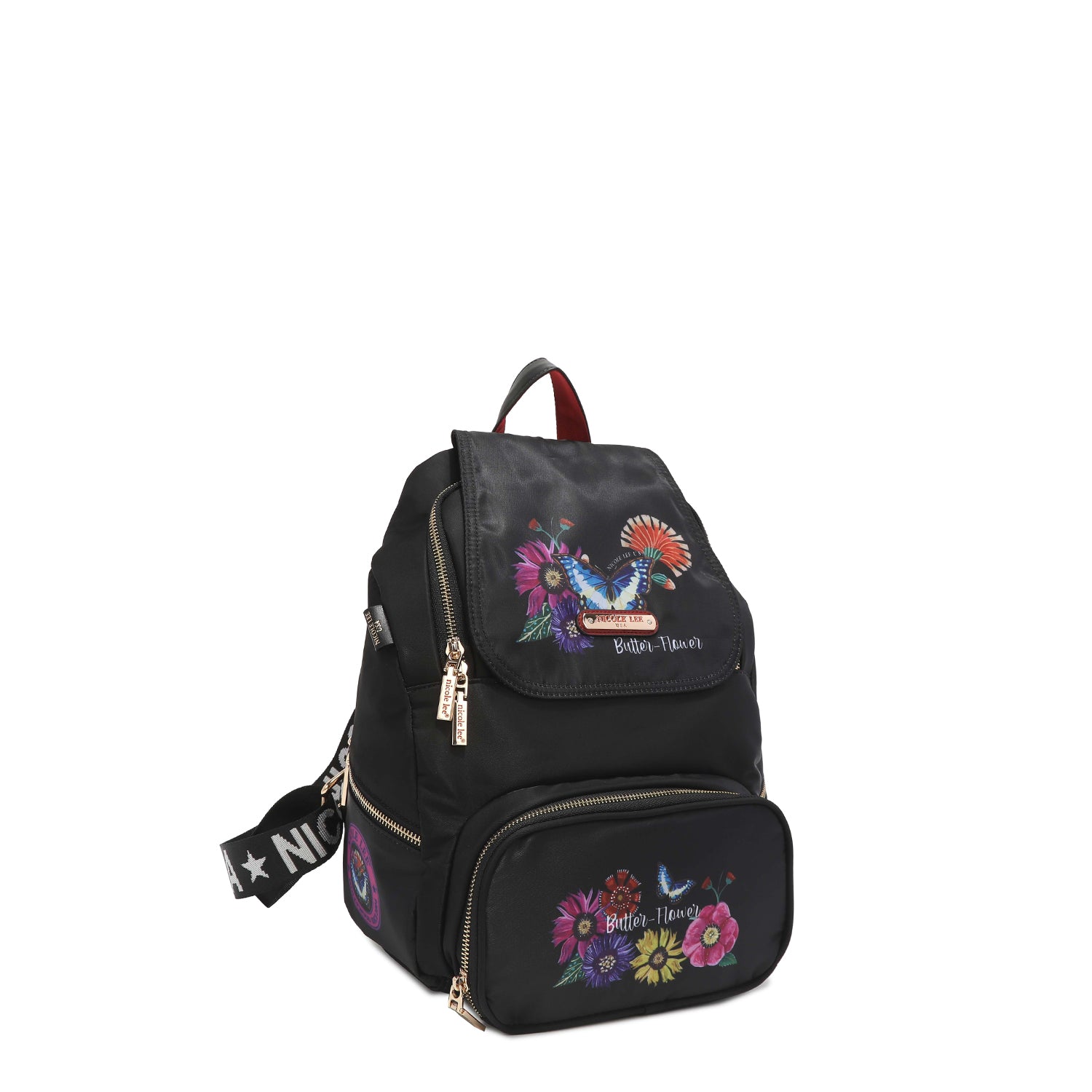 MOCHILA MULTIUSOS DE NAILON "BUTTER FLOWER"