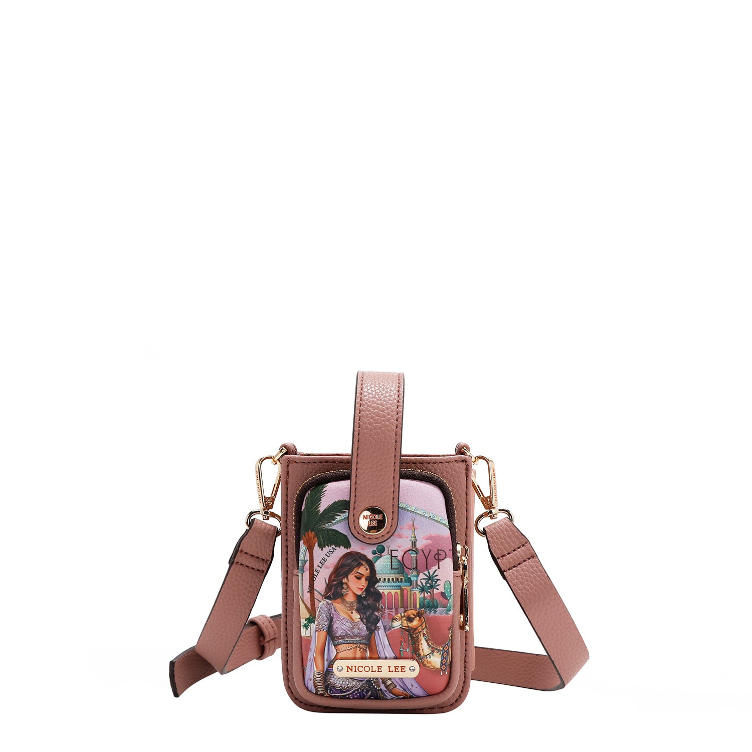 CROSSBODY-HANDYHÜLLE MIT RIEMEN (<tc>QUEEN CLEOPATRA</tc>)