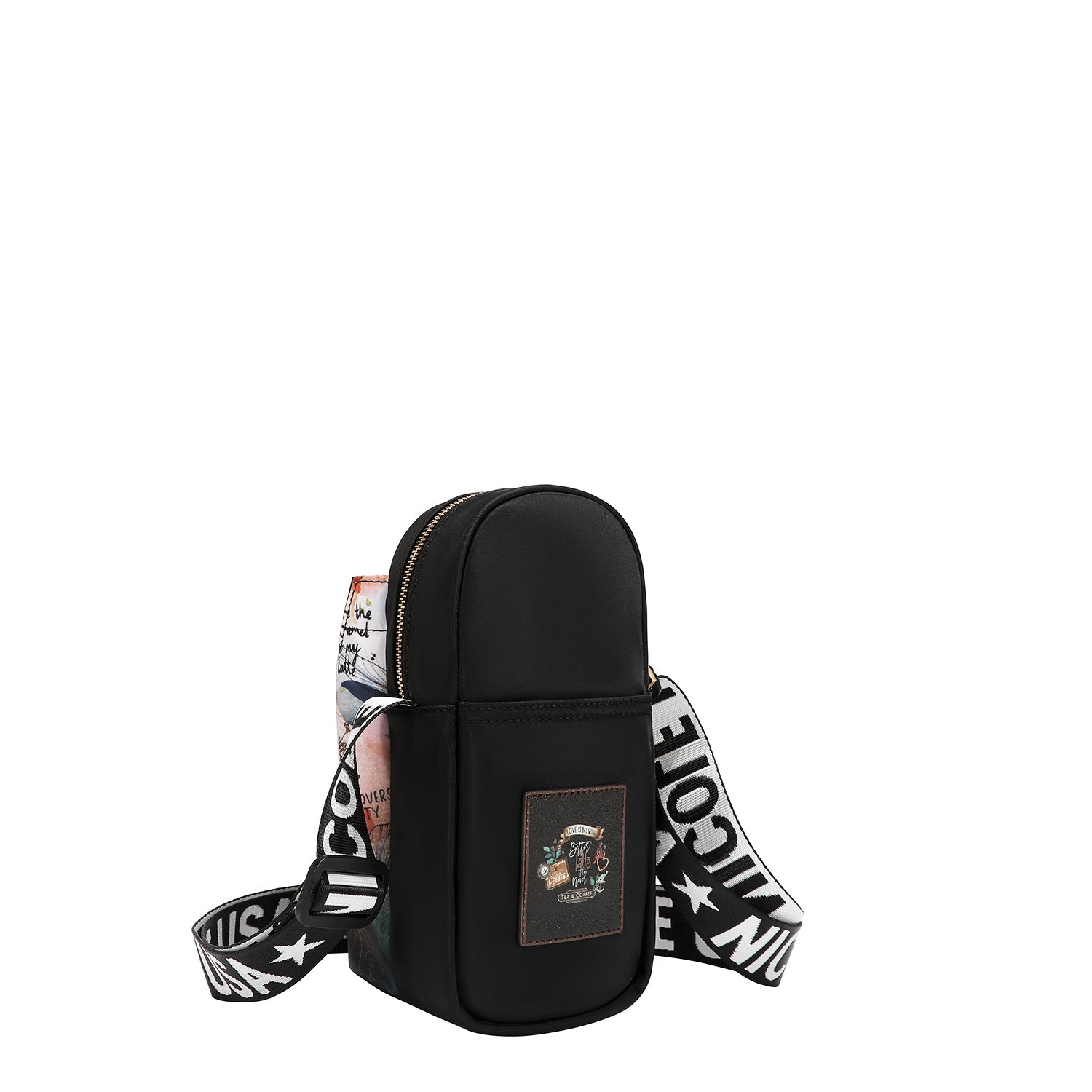 BOLSA DE OMBRO COM PORTA-GARRAFA (<tc>VIRTUAL FRIEND</tc>)