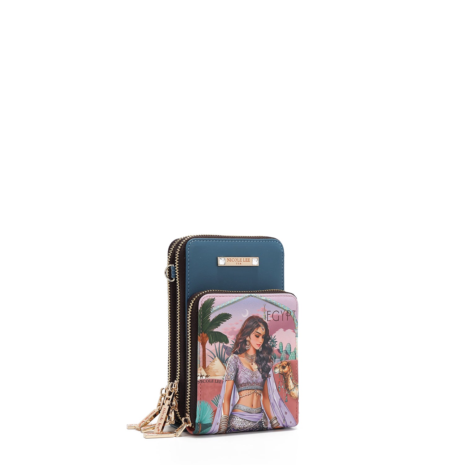 BANDOLERA MULTIFUNCIONAL PARA MOVIL (QUEEN CLEOPATRA)