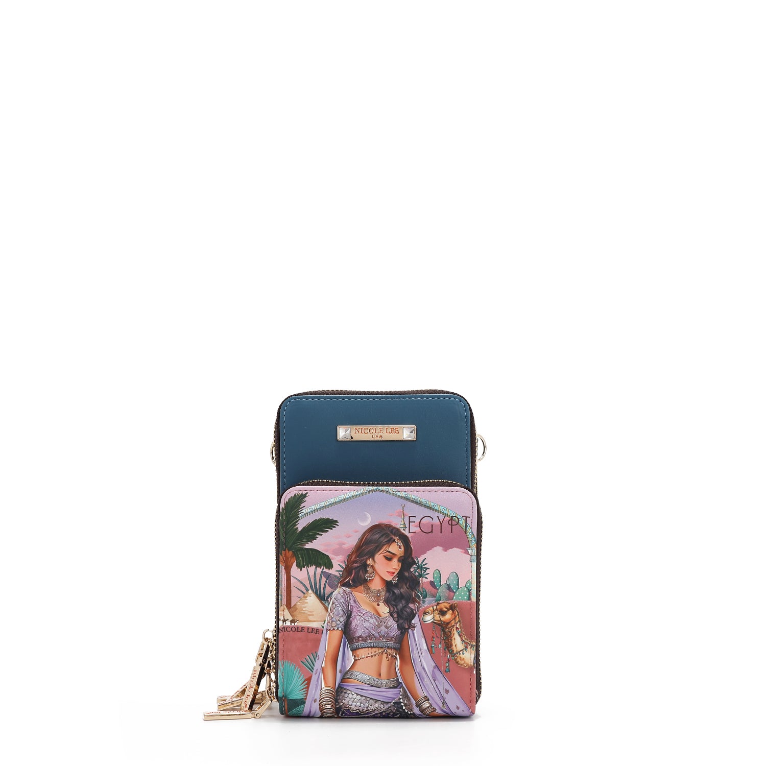 BANDOLERA MULTIFUNCIONAL PARA MOVIL (QUEEN CLEOPATRA)