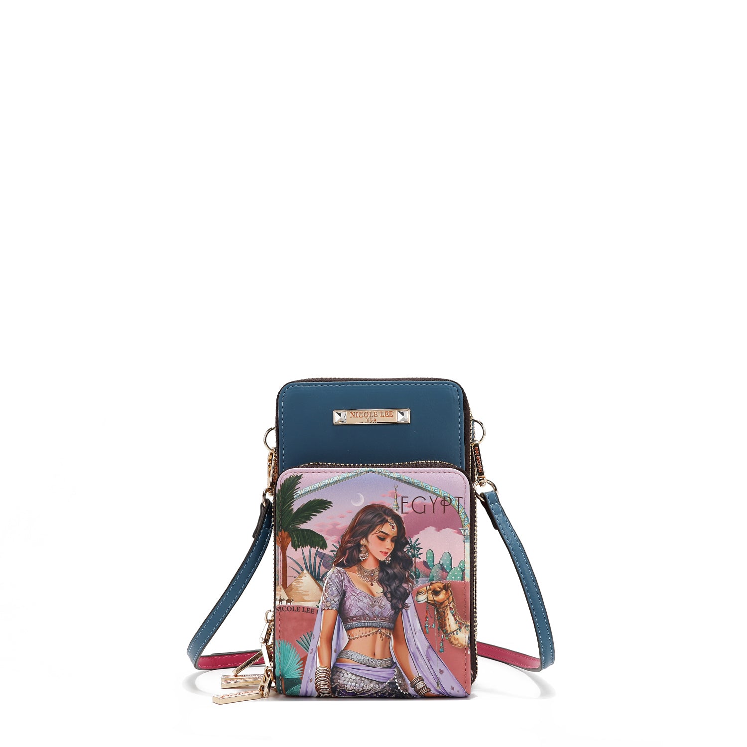 MULTIFUNKTIONALE MOBILE SCHULTERTASCHE (<tc>QUEEN CLEOPATRA</tc>)