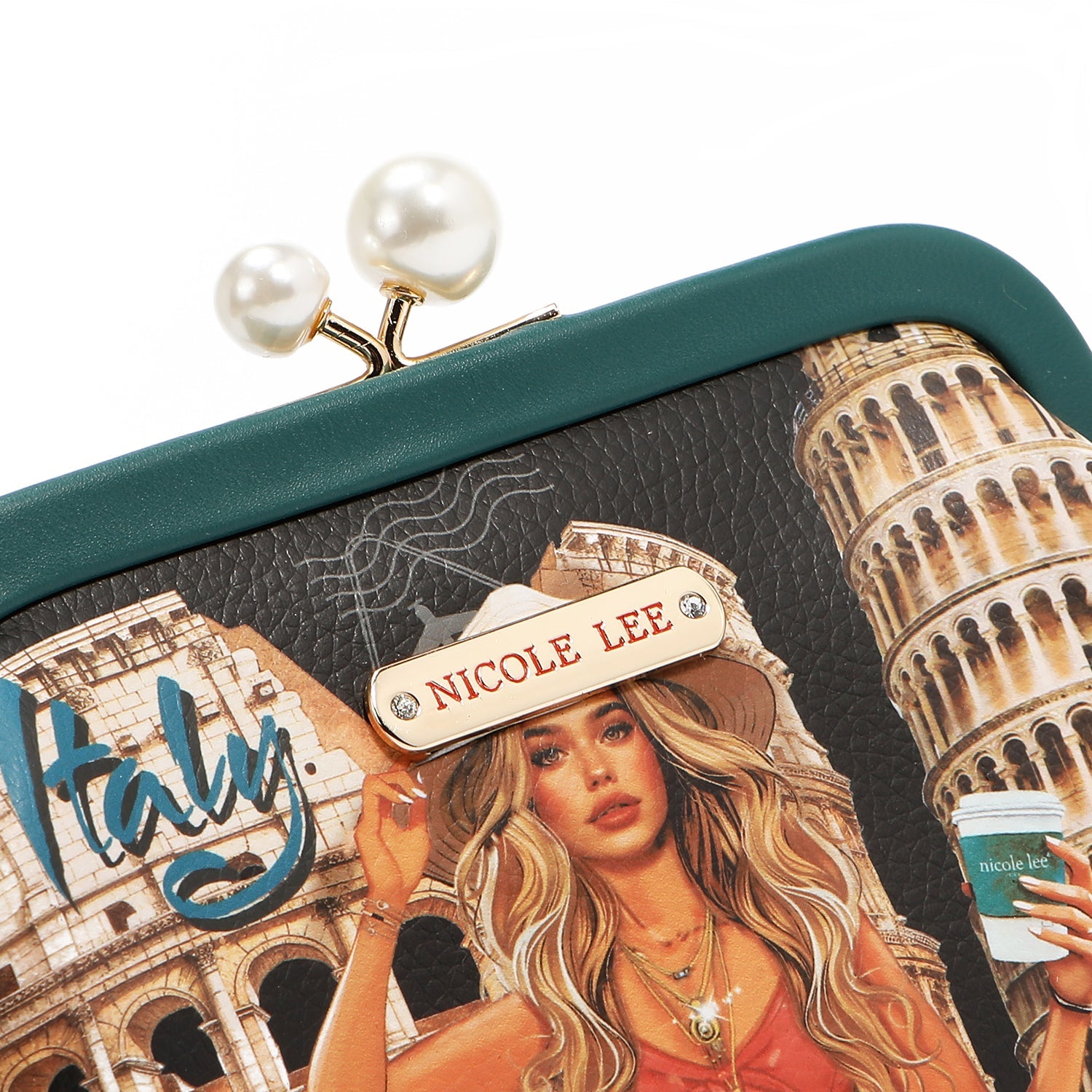 MONEDERO CHELSEA PEARL (MARTHA TRAVELS ITALY)