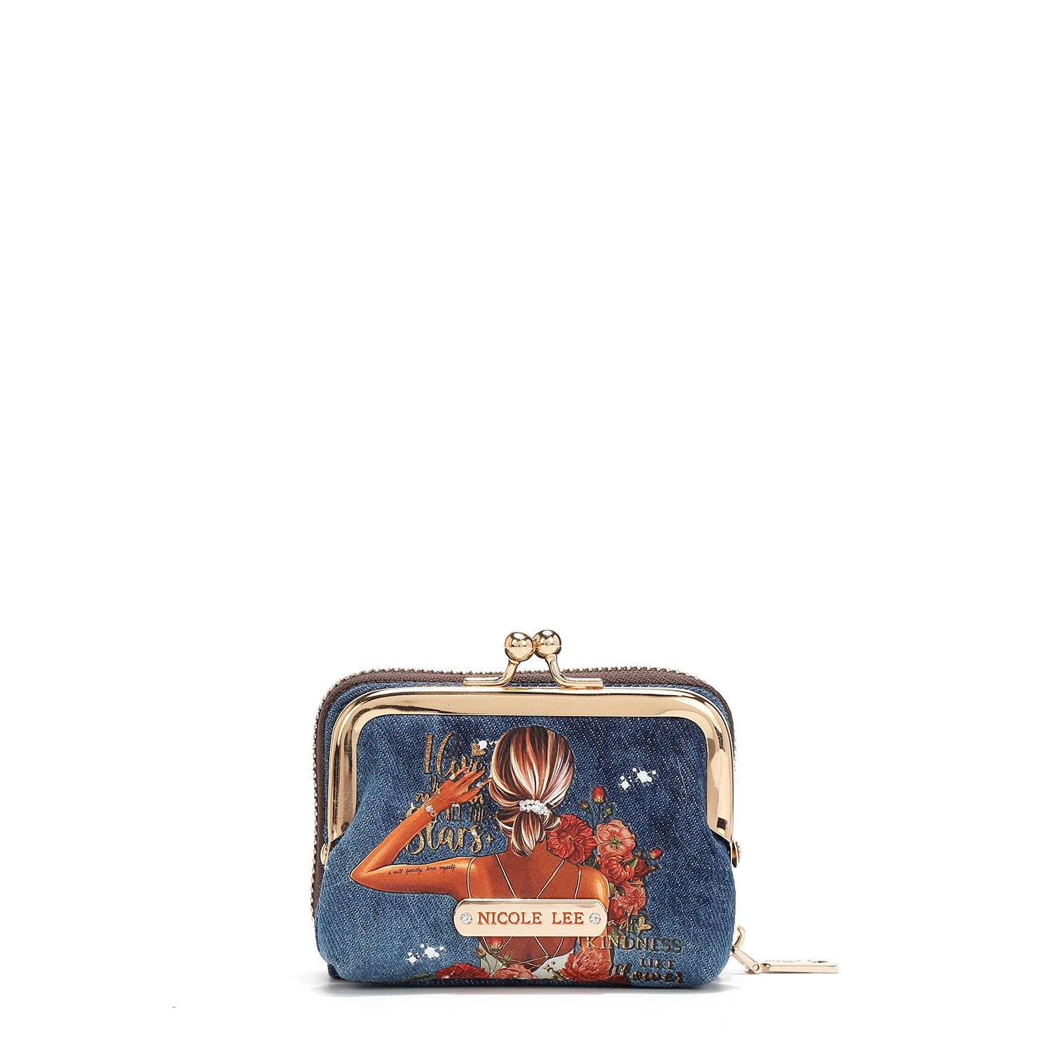 MINI JULIA DENIM WALLET (<tc><tc>Blind Date</tc></tc>)
