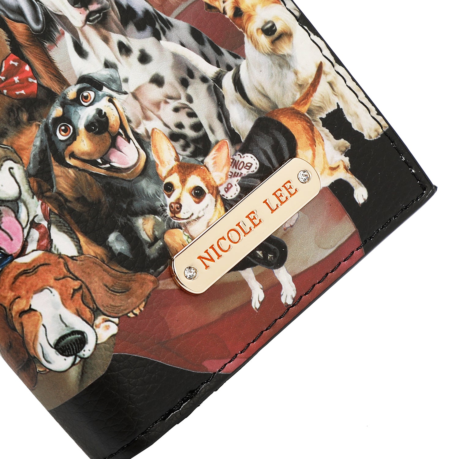 CARTERA PLEGABLE CON CREMALLERA CENTRAL (BEST SMILE)