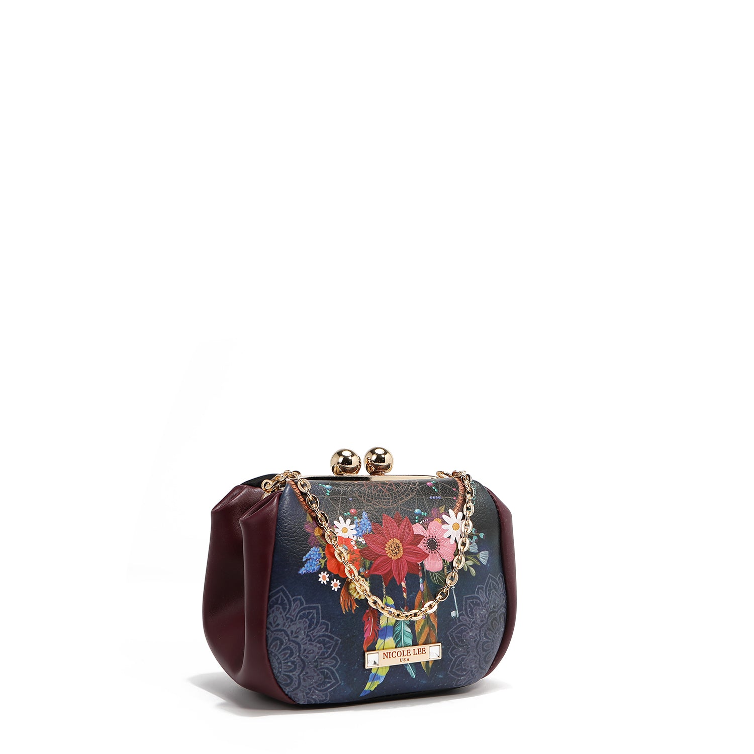 MINI SAC BANDOULIÈRE AVEC FERMETURE KISS LOCK (<tc>DREAM COMES TRUE</tc>)