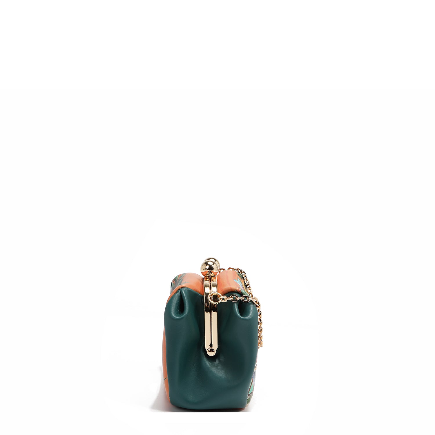 MINI BOLSO CRUZADO CON CIERRE KISS LOCK (SUN & SAND)