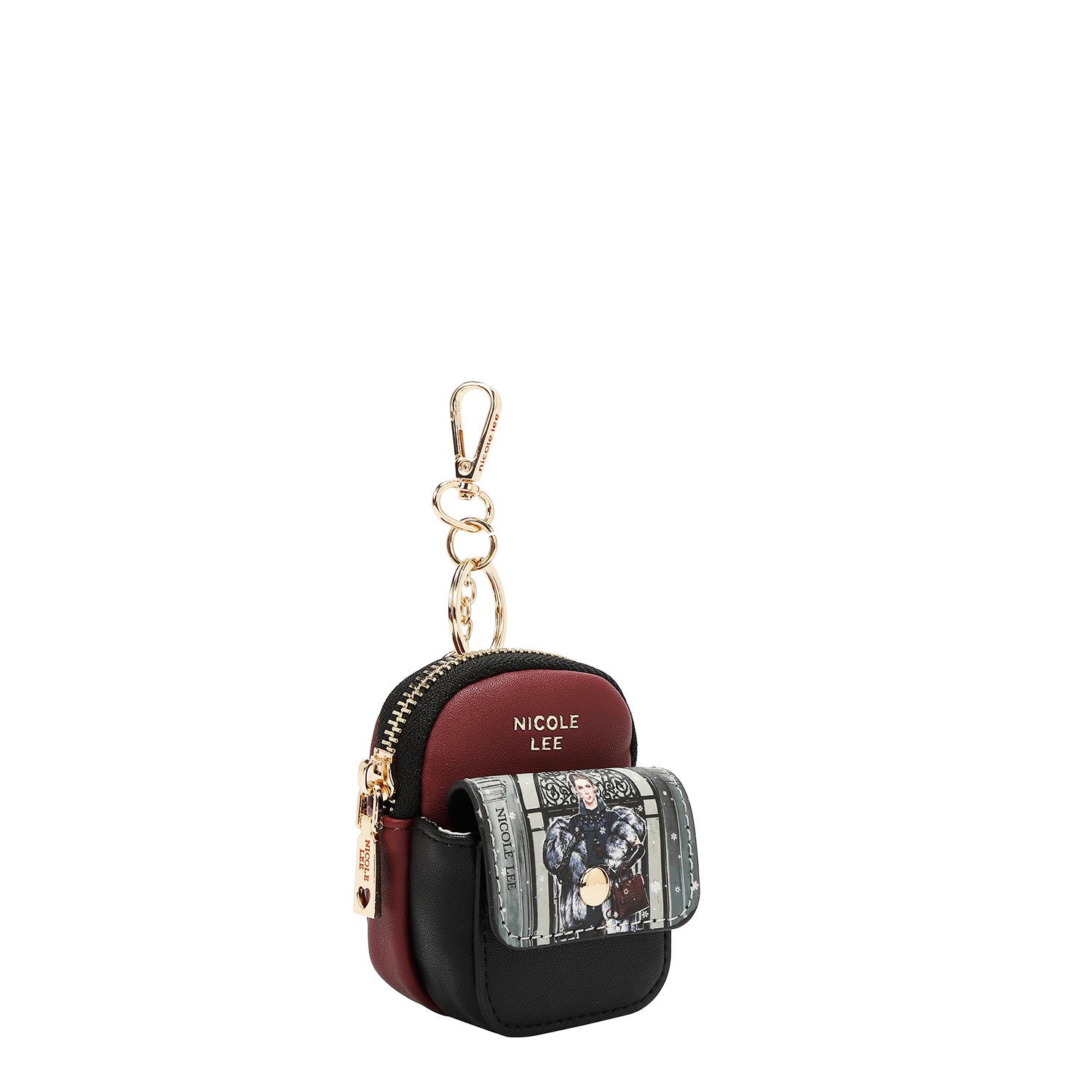 LLAVERO CON MINI ESTUCHE (MODA SNOWFLAKE)