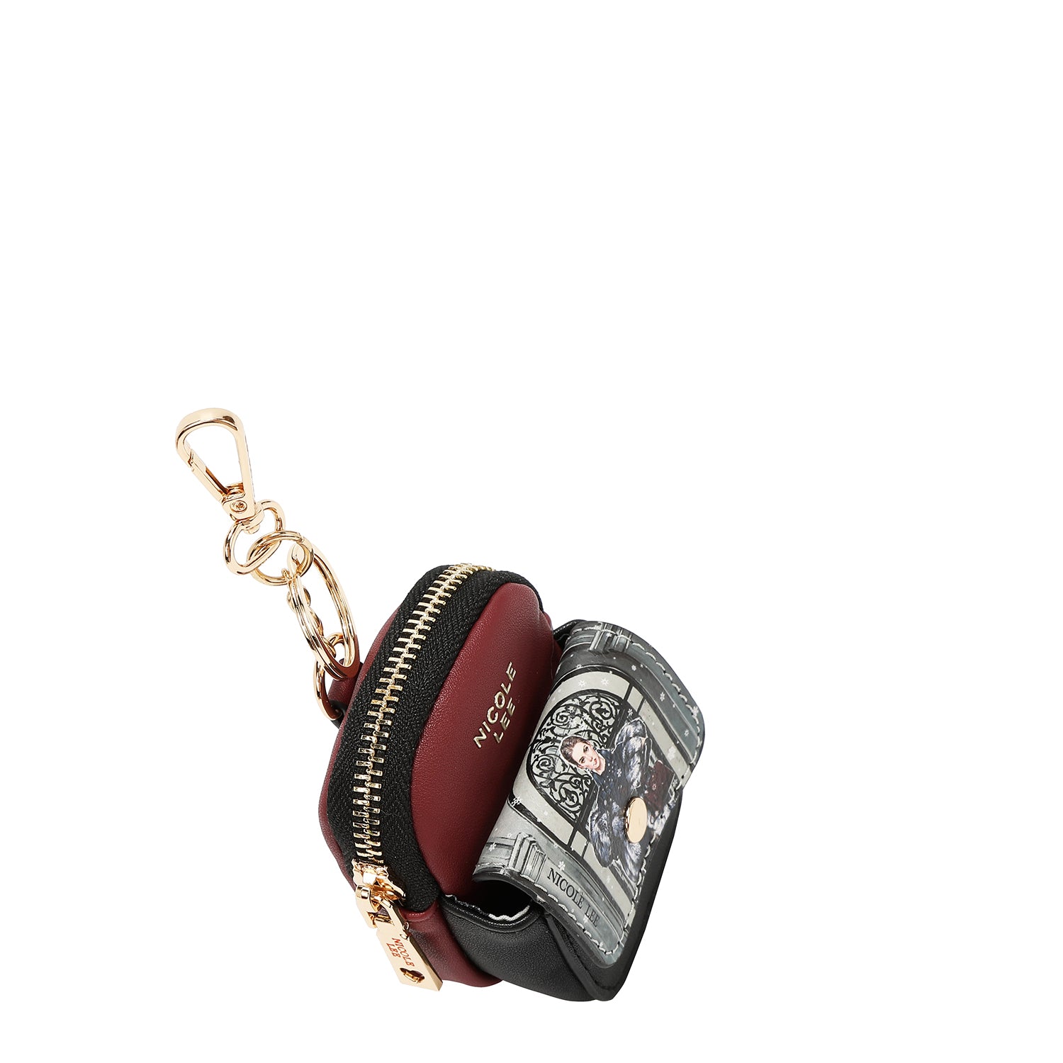 LLAVERO CON MINI ESTUCHE (MODA SNOWFLAKE)
