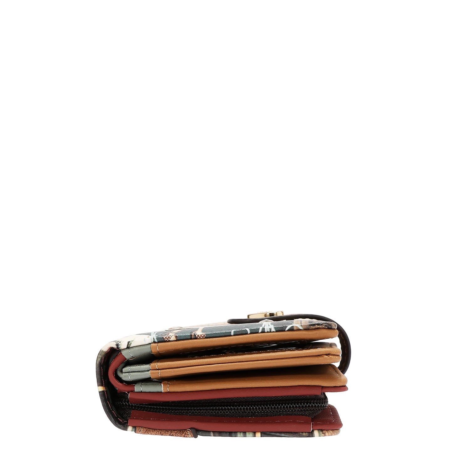 ORGANIZZATORE PORTAFOGLIO COMPATTO CON CHIUSURA A SCATTO (<tc>VIRTUAL FRIEND</tc>)