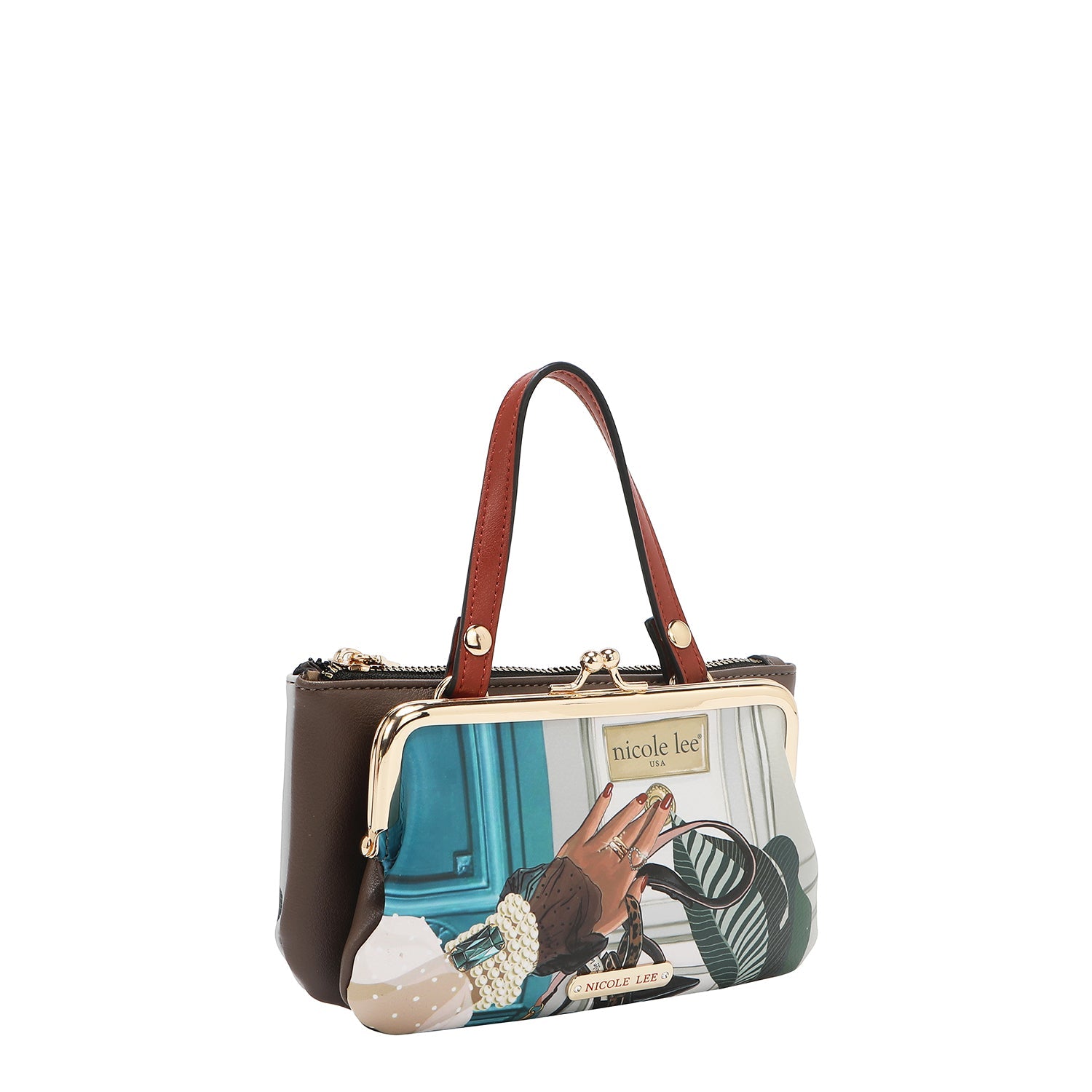 BORSA MEDIA CON TELAIO E MANICO SUPERIORE (<tc>EMOTION</tc>)