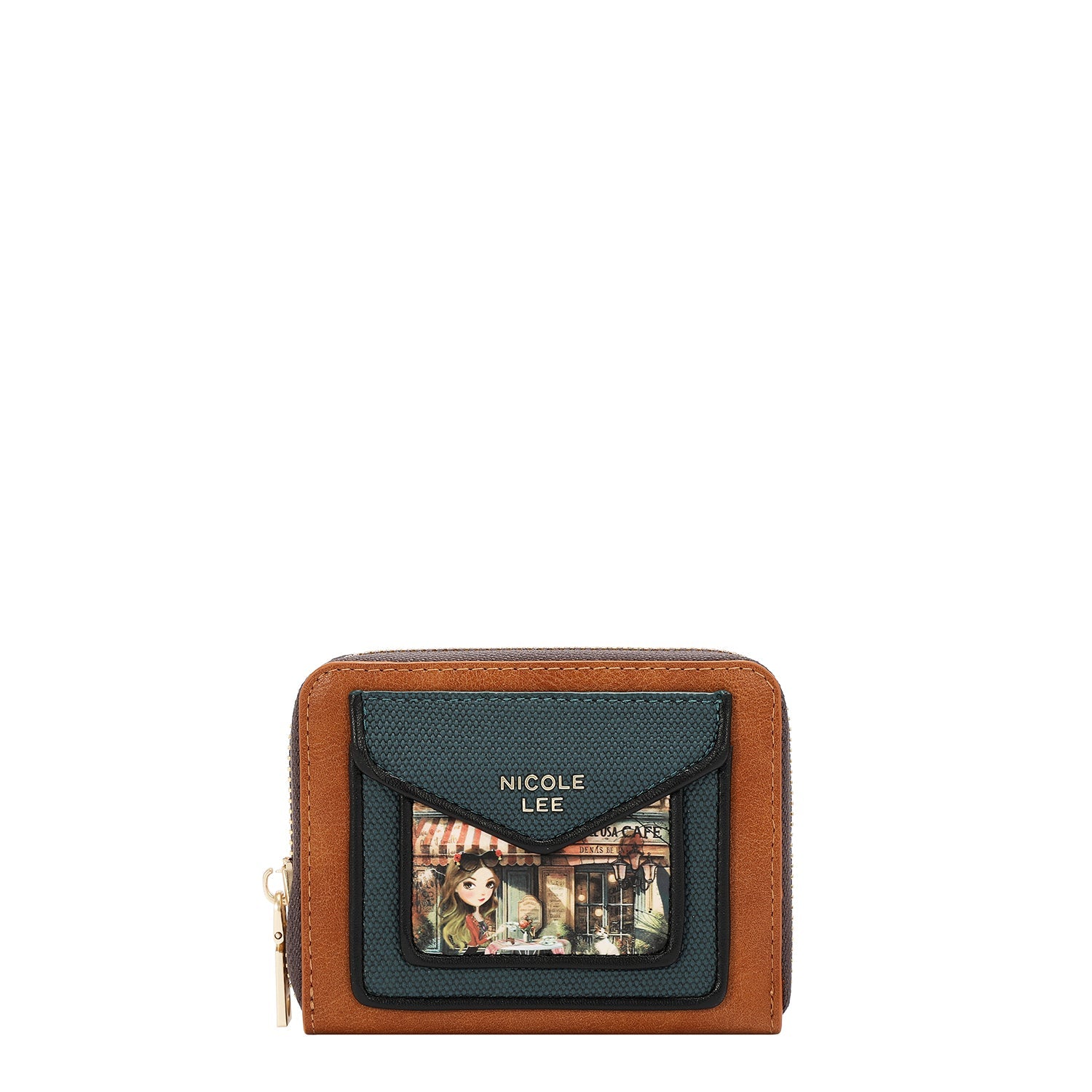 CARTERA COMPACTA TIPO ACORDEÓN (VIRTUAL FRIEND)