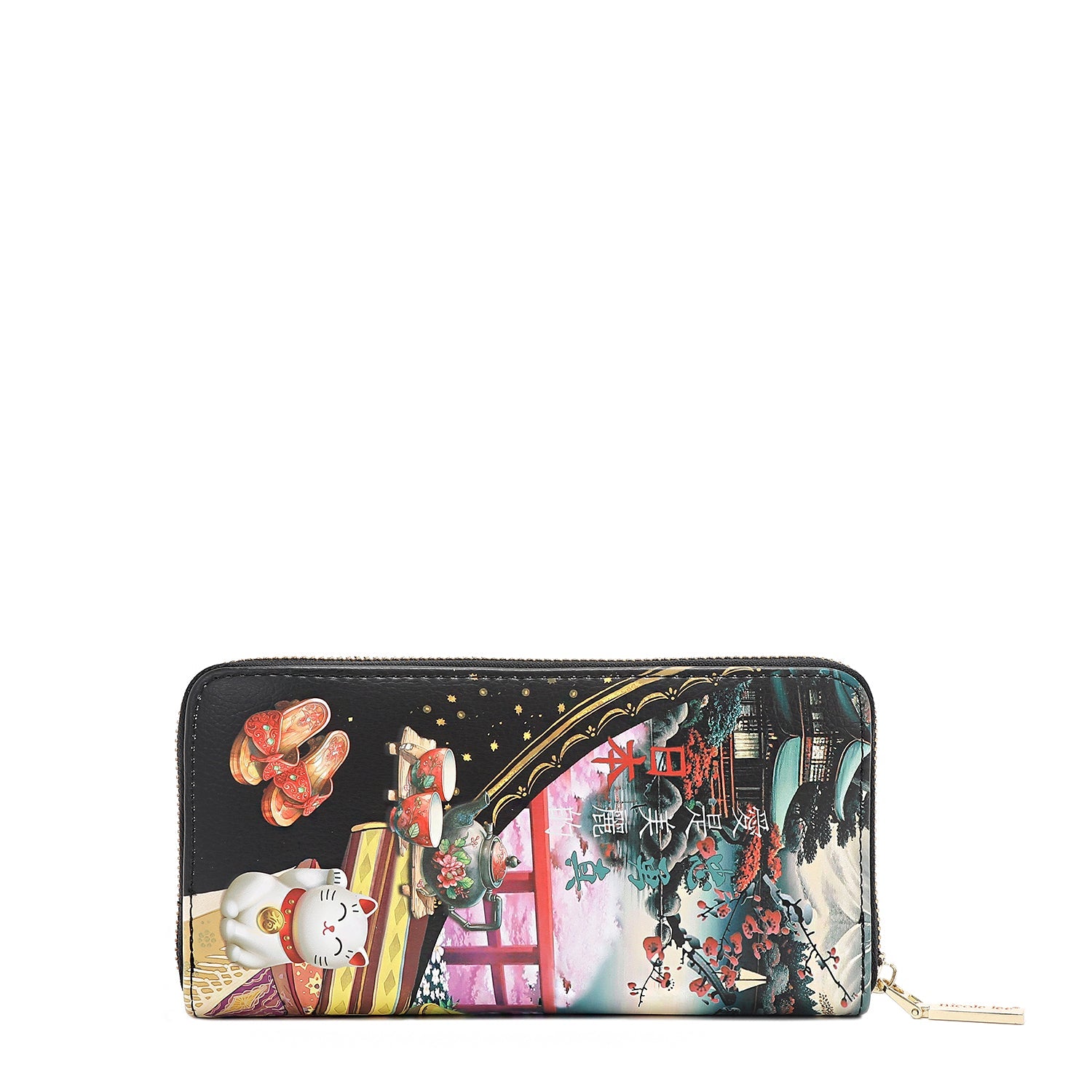 SET DA 3 PEZZI (BORSA A MANO, BORSA A SPALLA, PORTAFOGLIO)<tc>AKIKO LA BELLEZA</tc>)