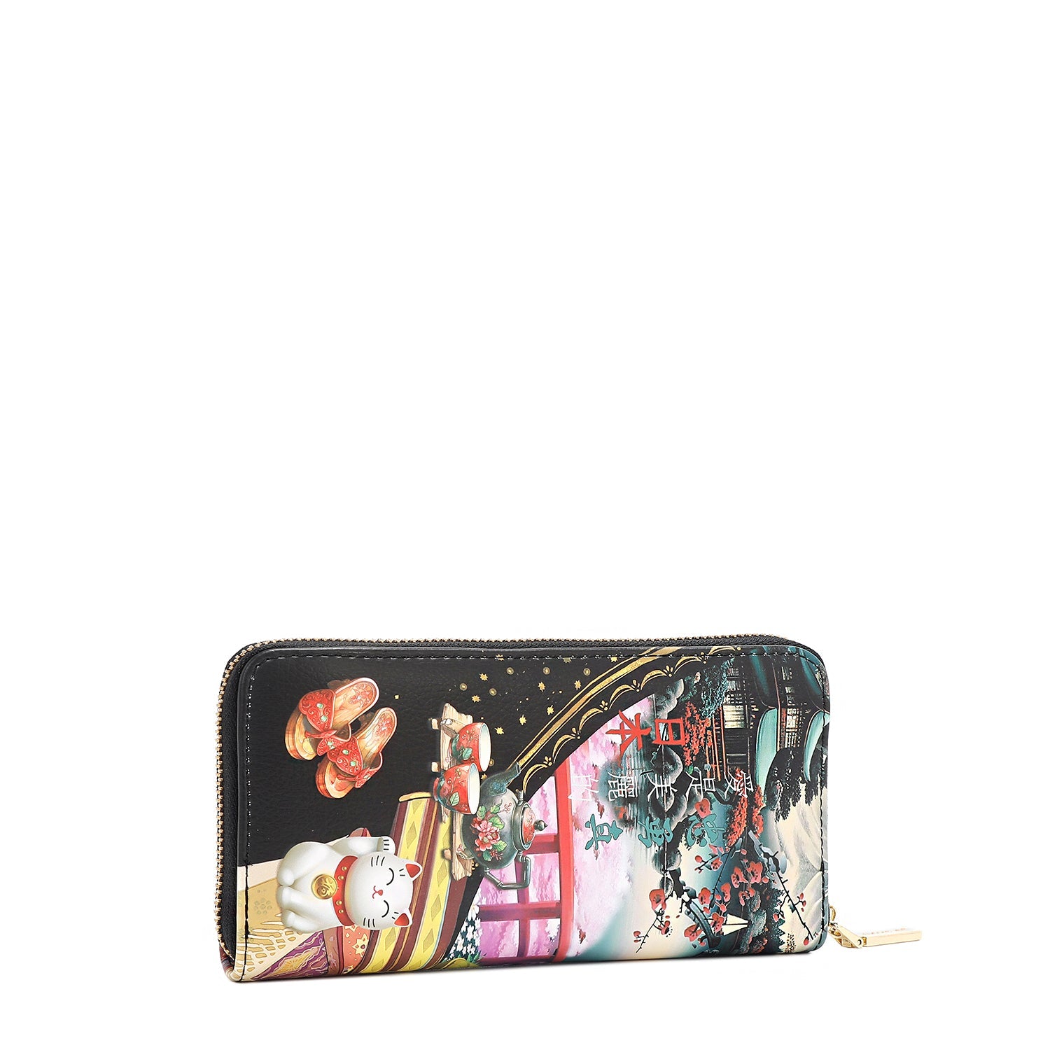SET DA 3 PEZZI (BORSA A MANO, BORSA A SPALLA, PORTAFOGLIO)<tc>AKIKO LA BELLEZA</tc>)