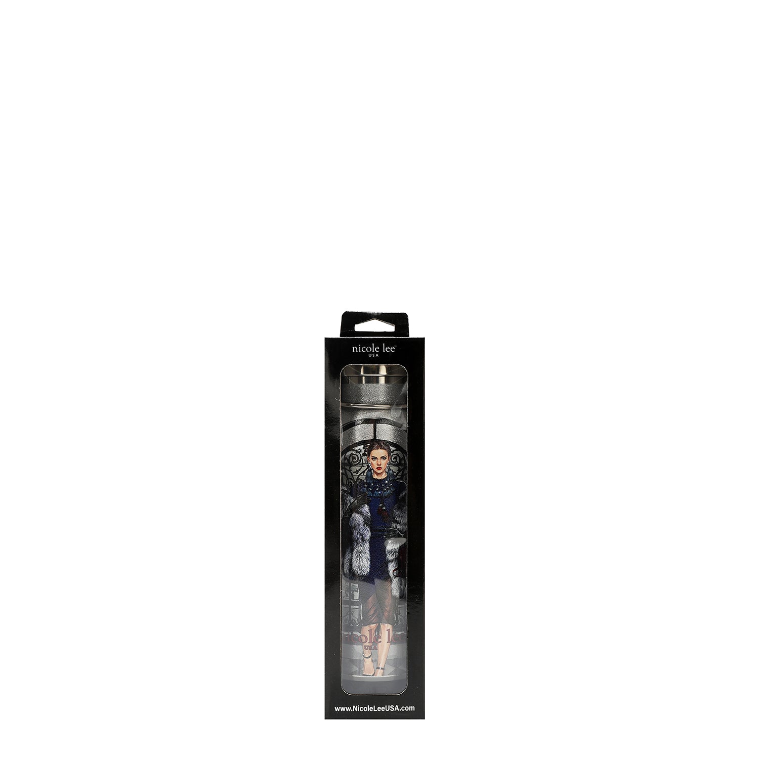 VASO TÉRMICO CON ALTAVOZ BLUETOOTH (MODA SNOWFLAKE)