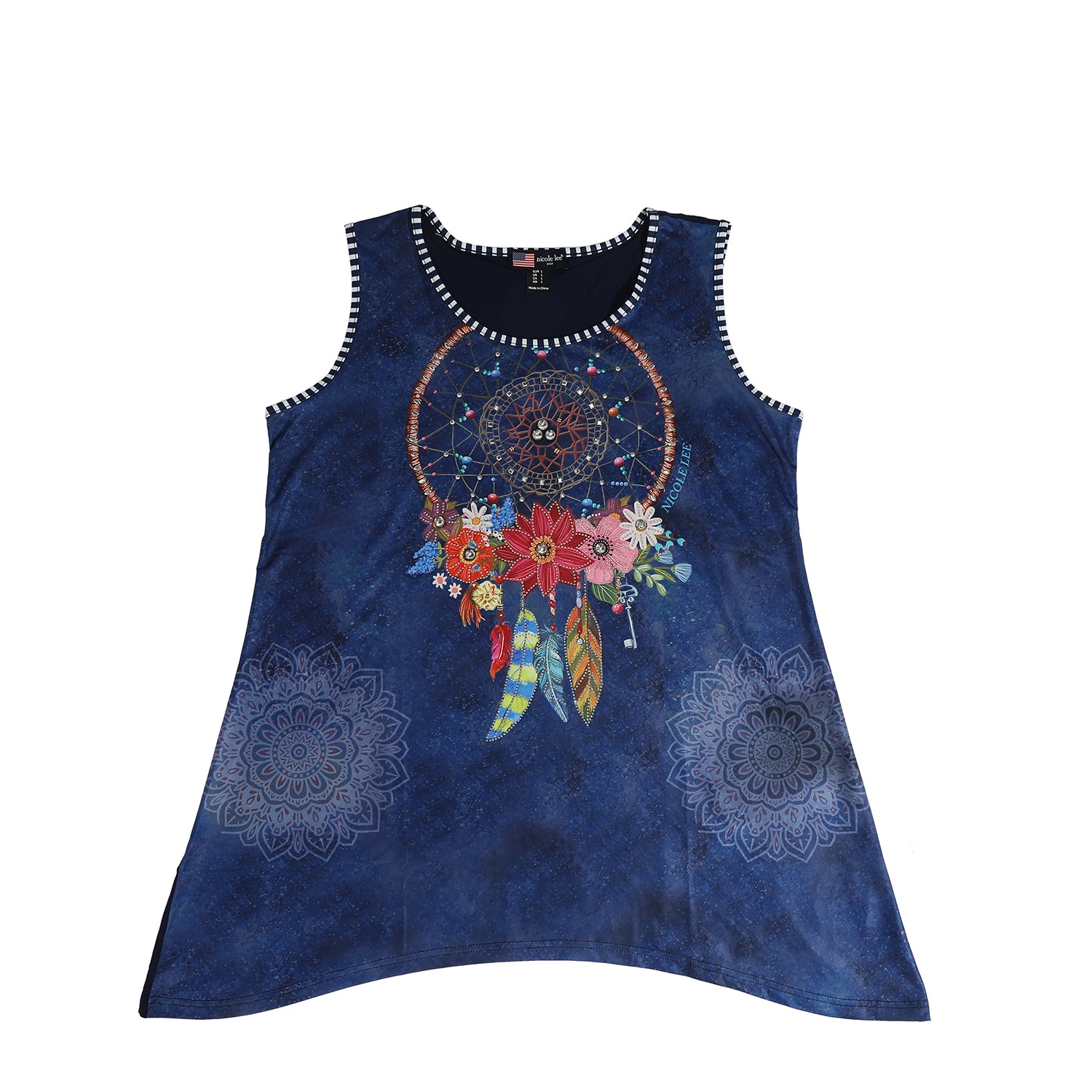 NICOLE LEE TUNIKA-TOP MIT GLITZER (<tc>DREAM COMES TRUE</tc>)