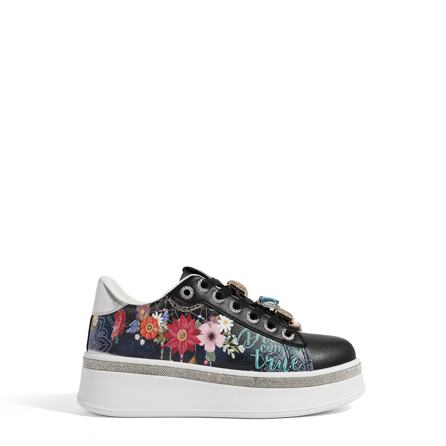 MODISCHE SNEAKERS MIT STRASS (<tc>DREAM COMES TRUE</tc>)
