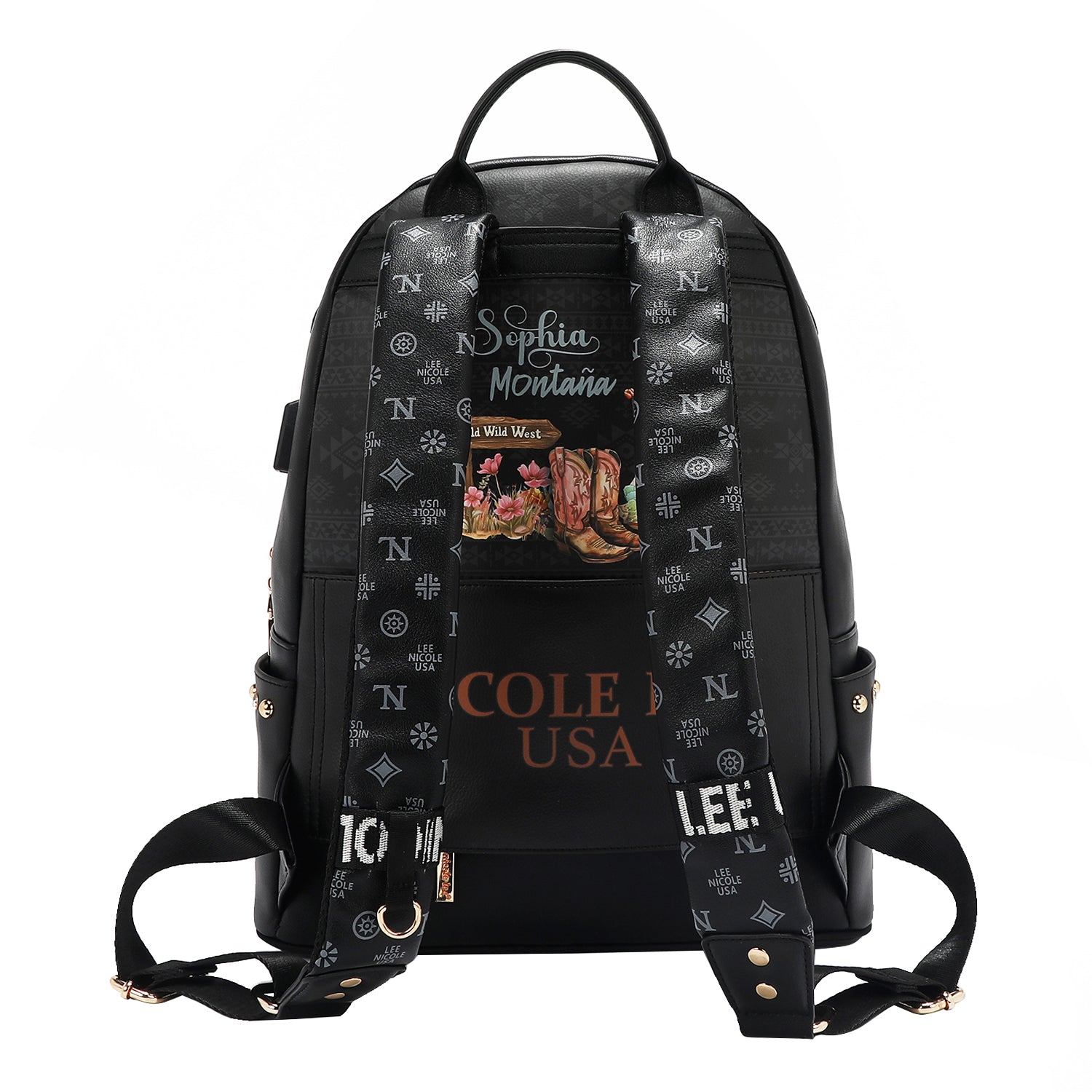 GRAND SAC À DOS MODE AVEC PORT DE CHARGEMENT USB ET SAC (<tc>SOFIA MONTANA</tc>)