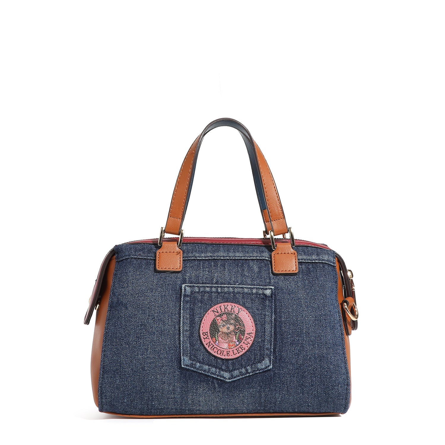 BOSTON SMALL MESSENGER BAG <tc>Denim</tc>